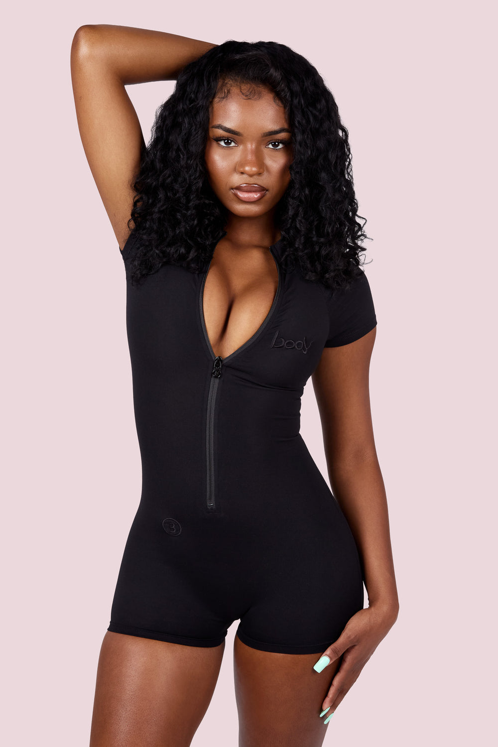 BASICS ROMPER (BLACK)