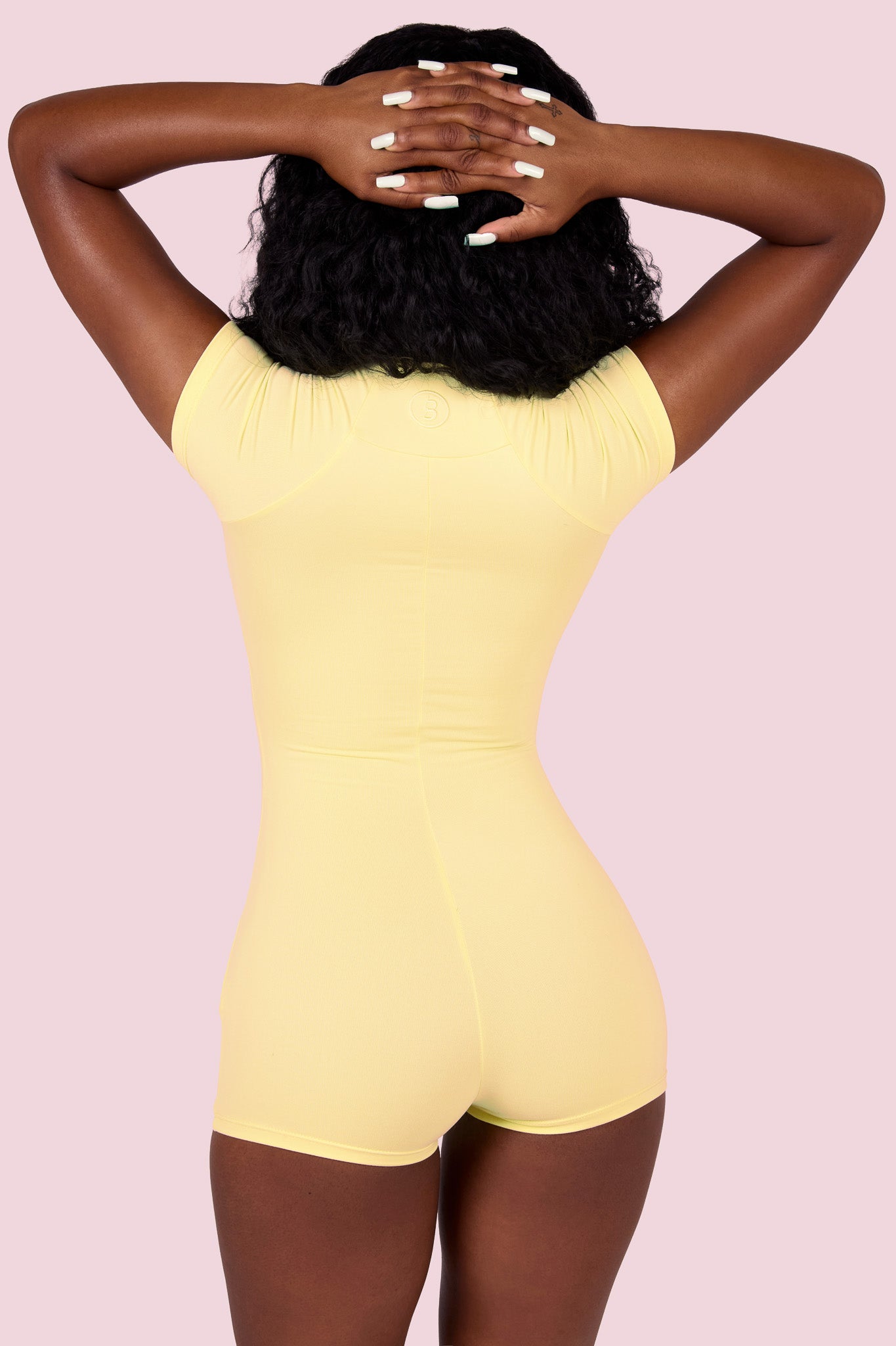BASICS ROMPER (LEMON)