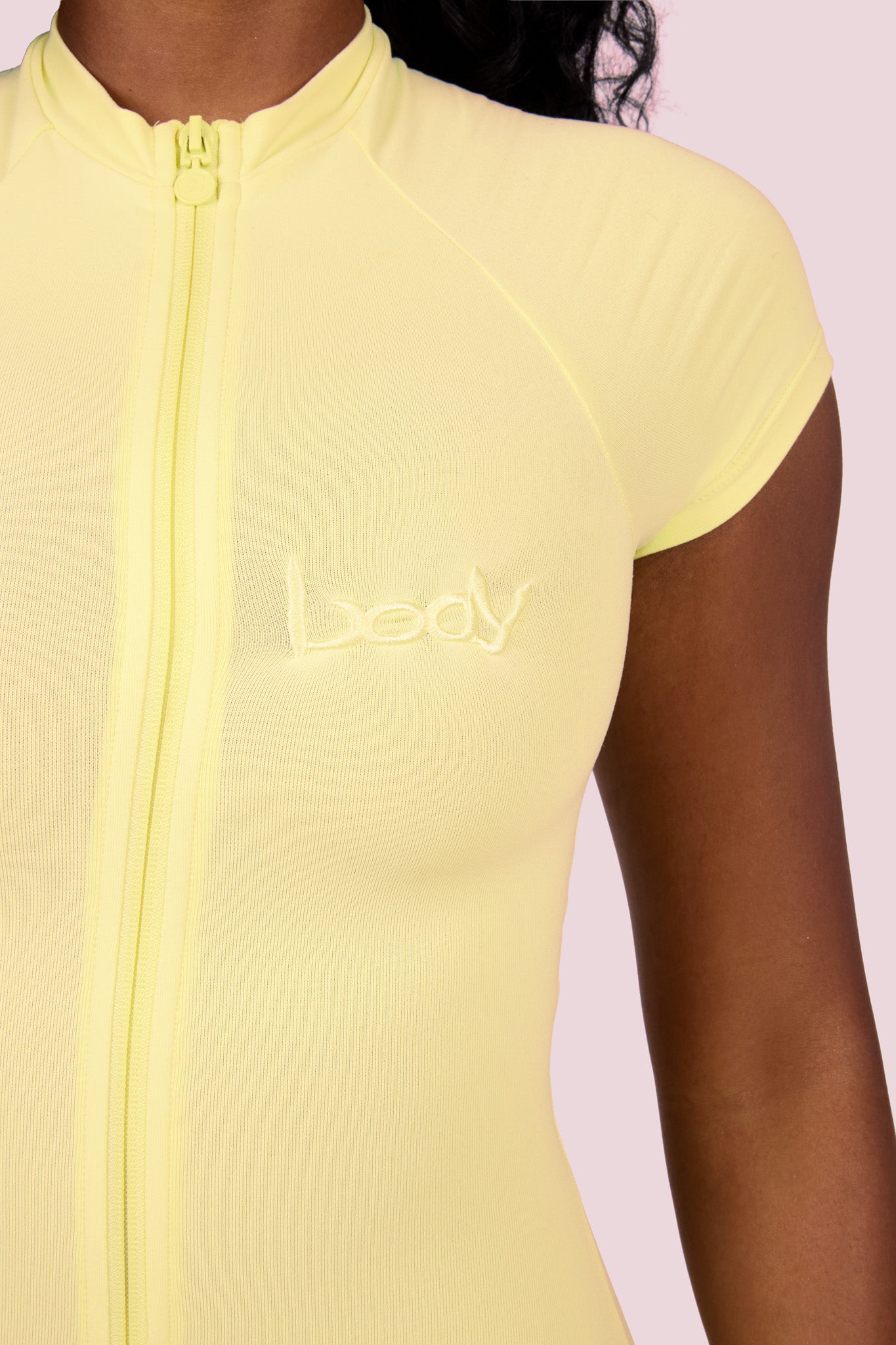 BASICS ROMPER (LEMON)