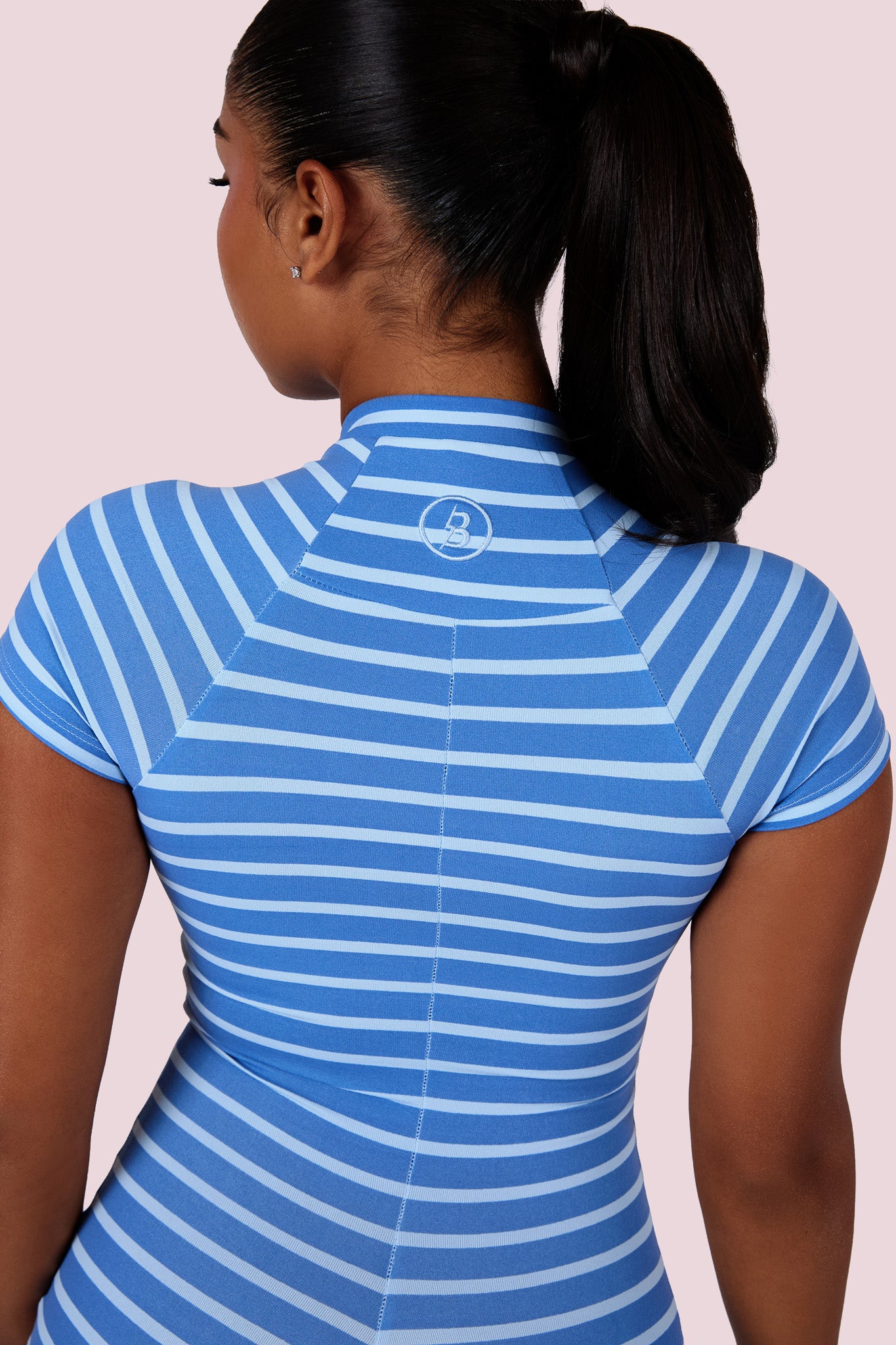 BASICS ROMPER (LIL BABY BLUE)