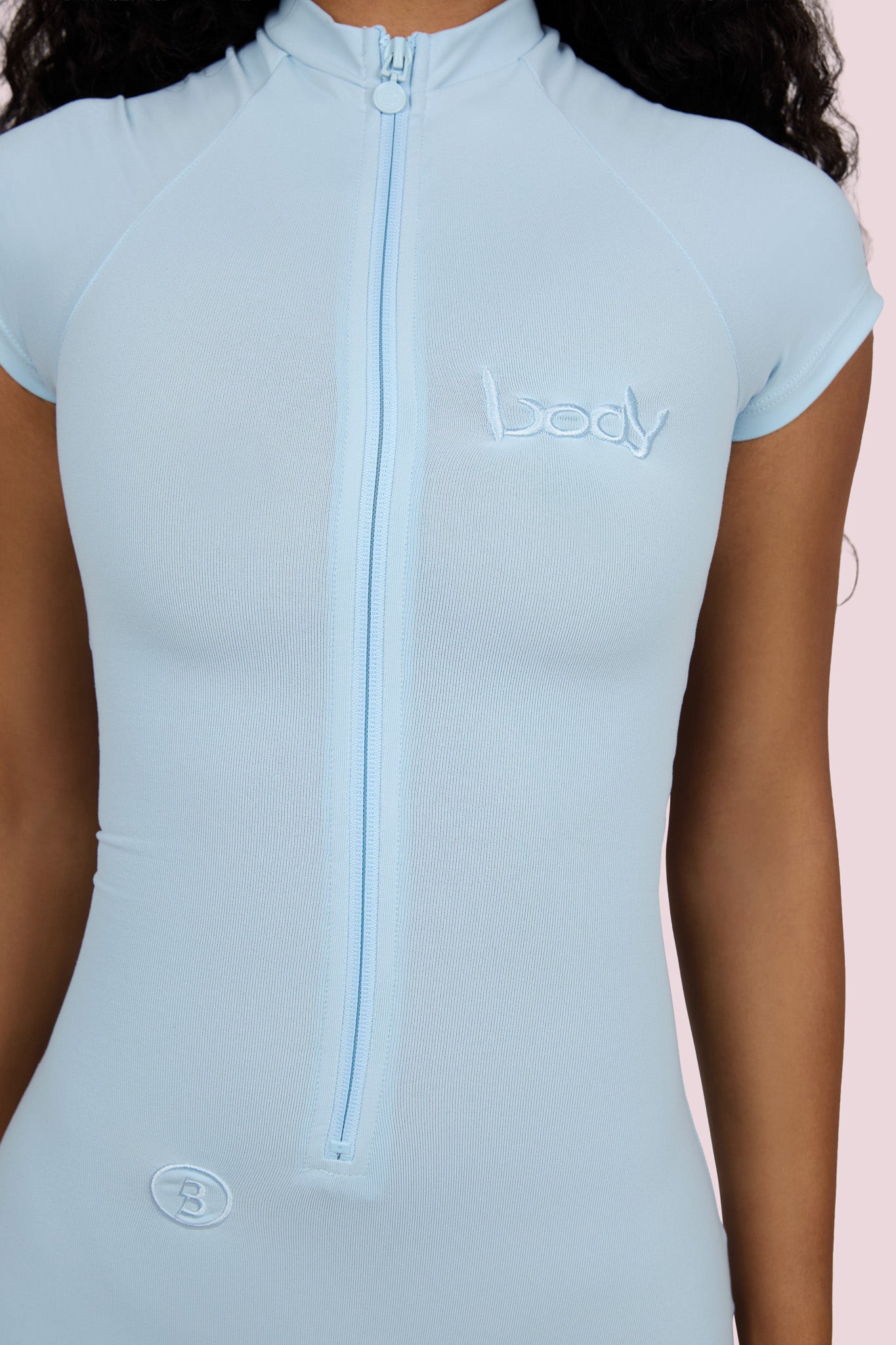 BASICS ROMPER (ICE BLUE)