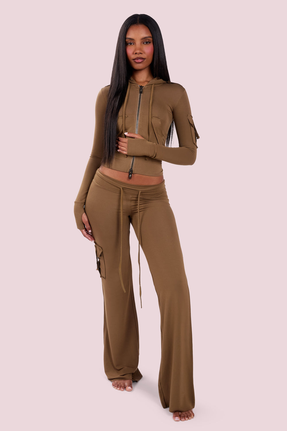 BODY CARGO PANT (TEDDY BROWN)
