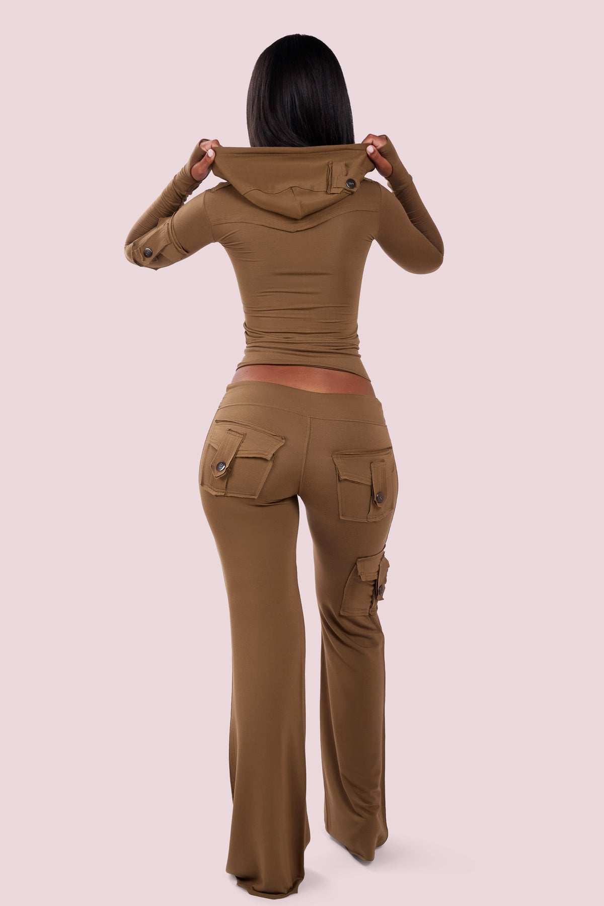 BODY CARGO PANT (TEDDY BROWN)