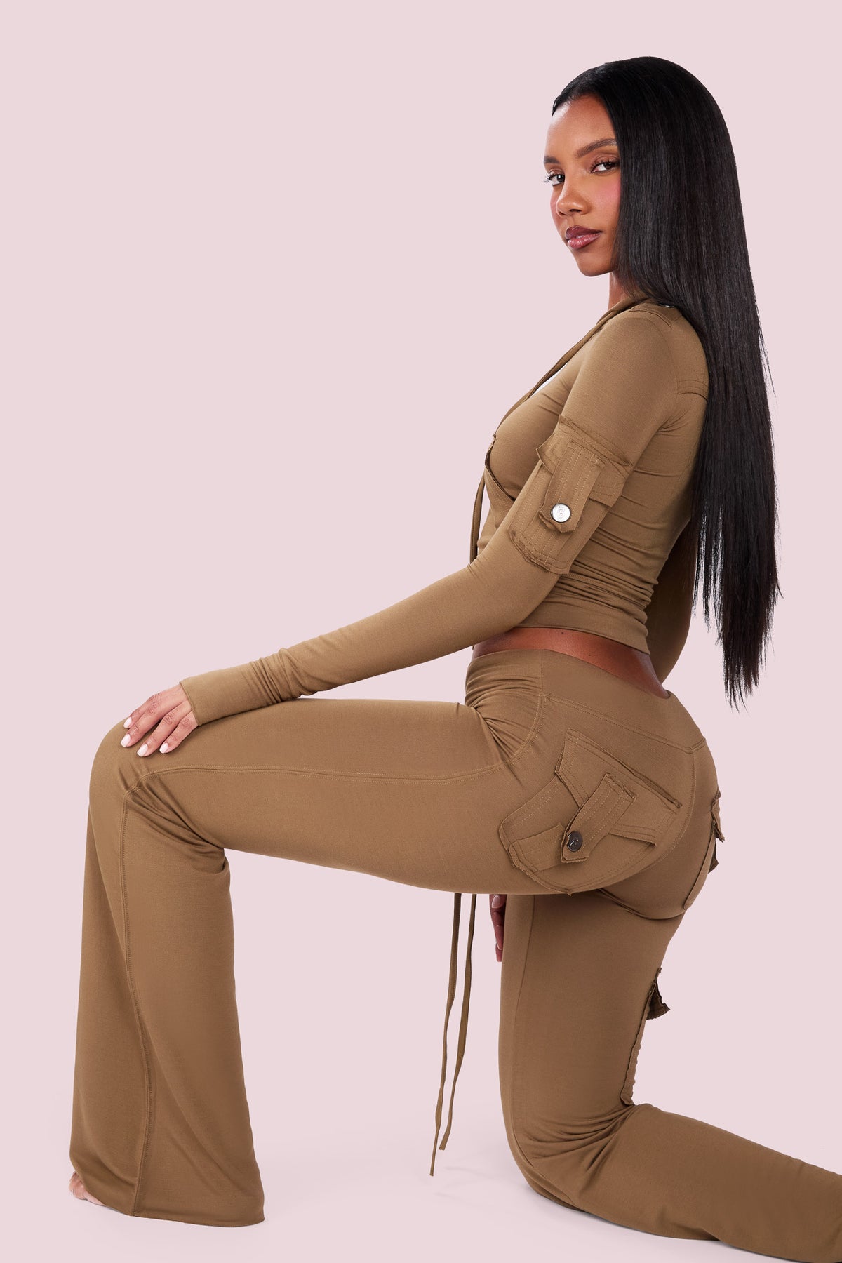 BODY CARGO PANT (TEDDY BROWN)