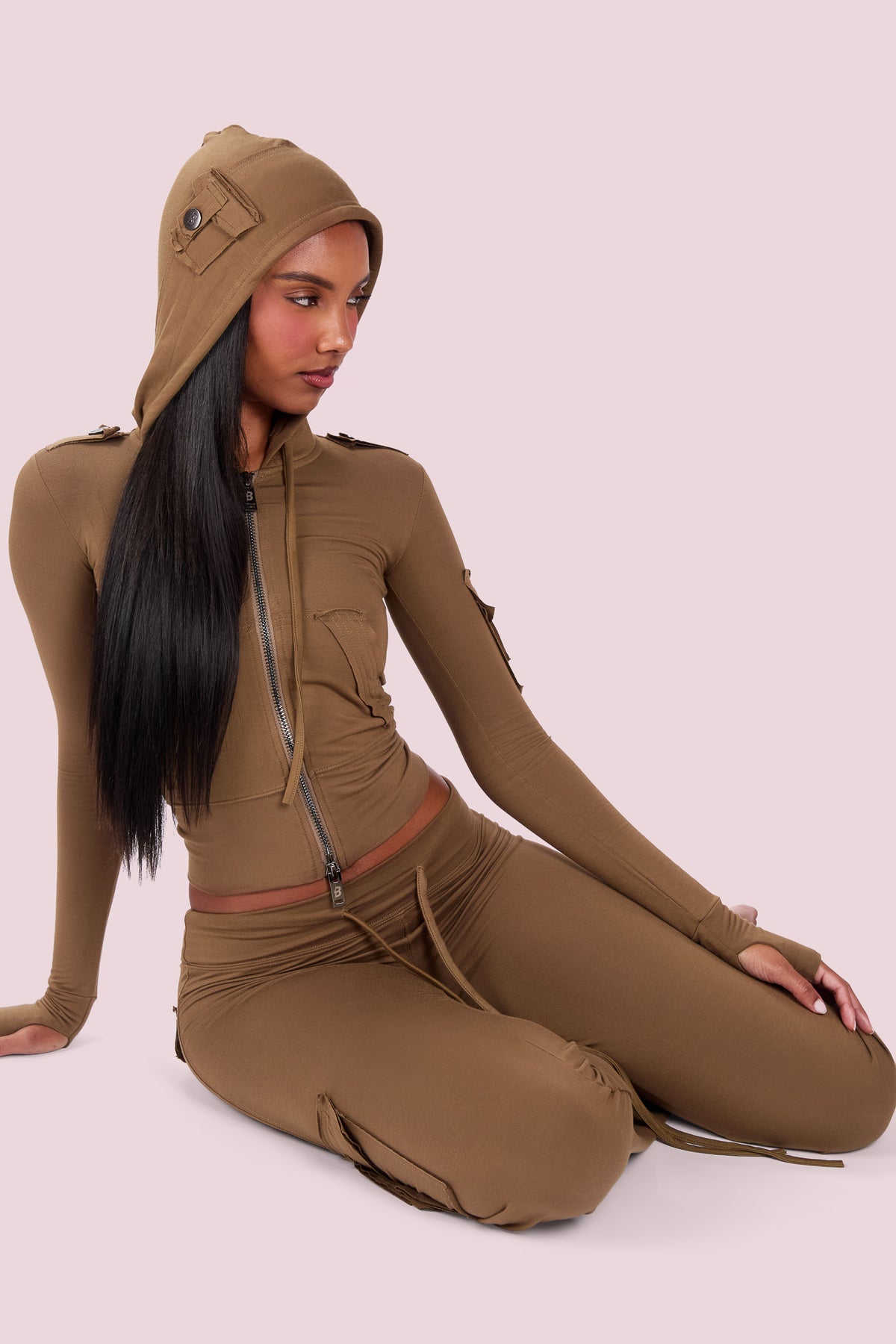 BODY CARGO PANT (TEDDY BROWN)