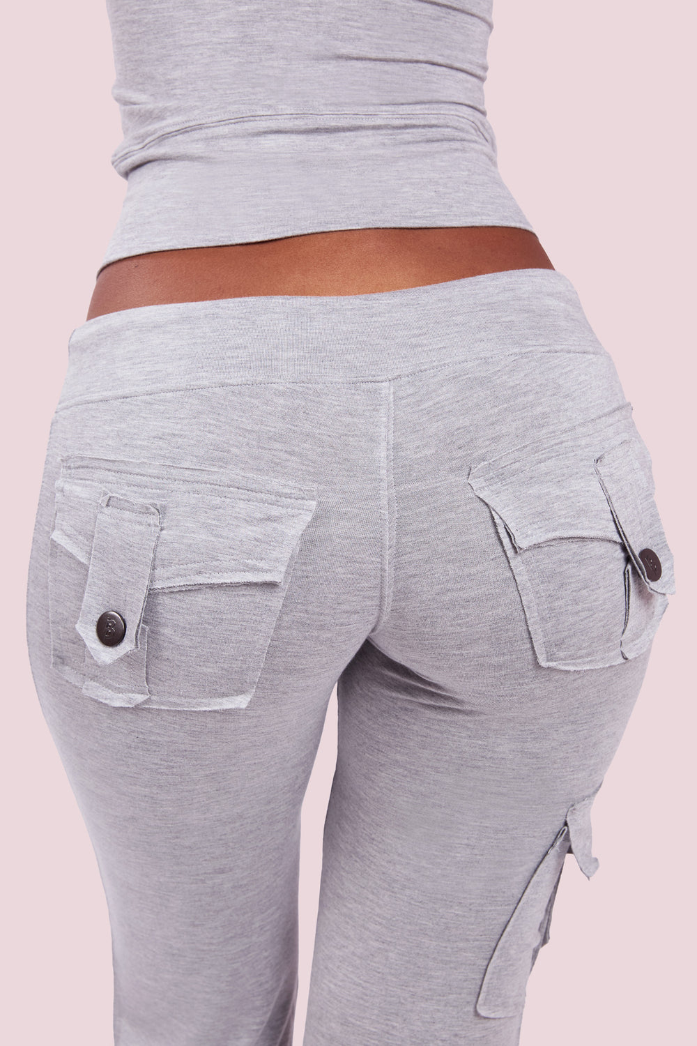 BODY CARGO PANT (HEATHER GREY)
