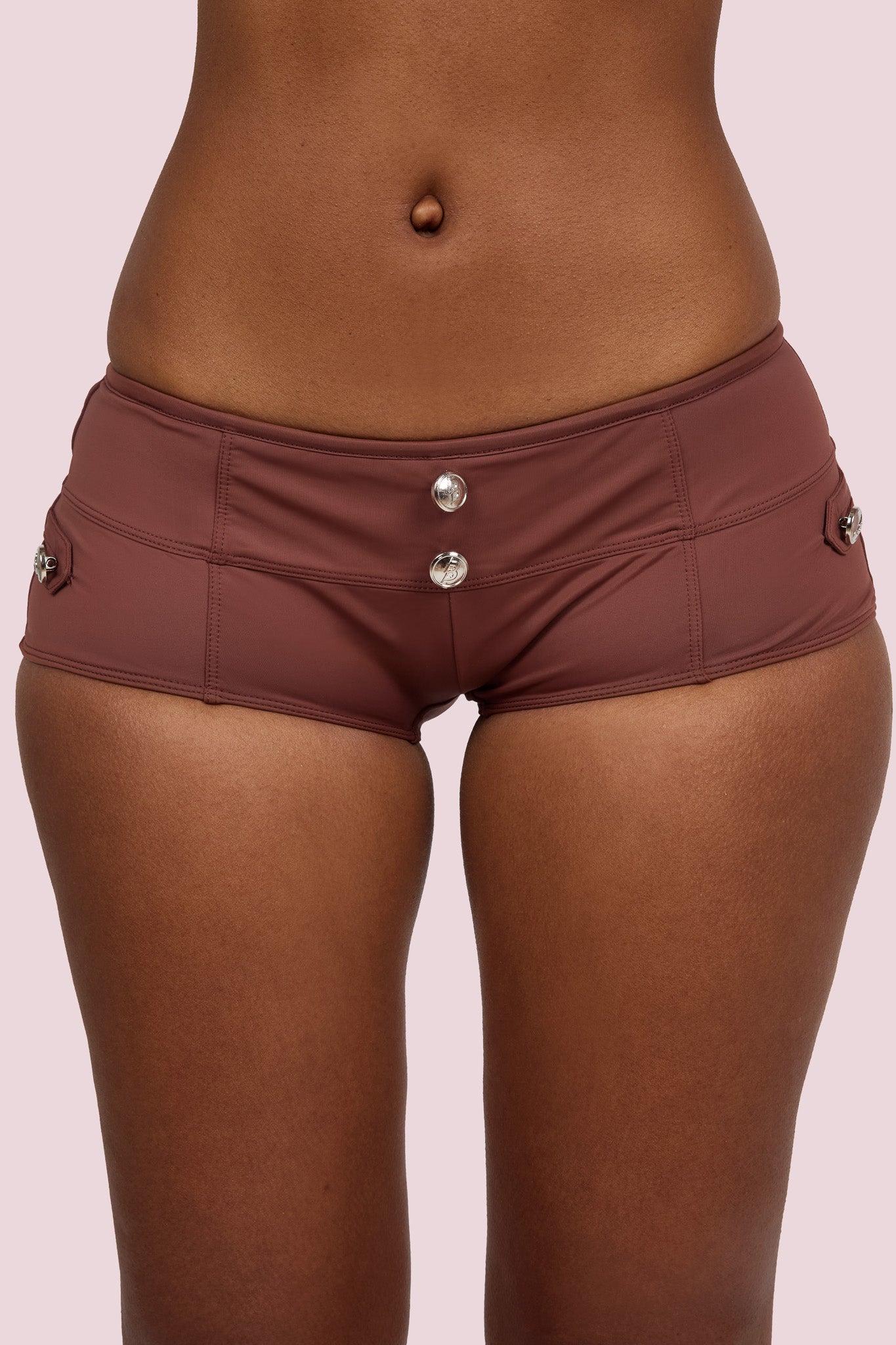 CADET SWIM SHORTS (BROWN)