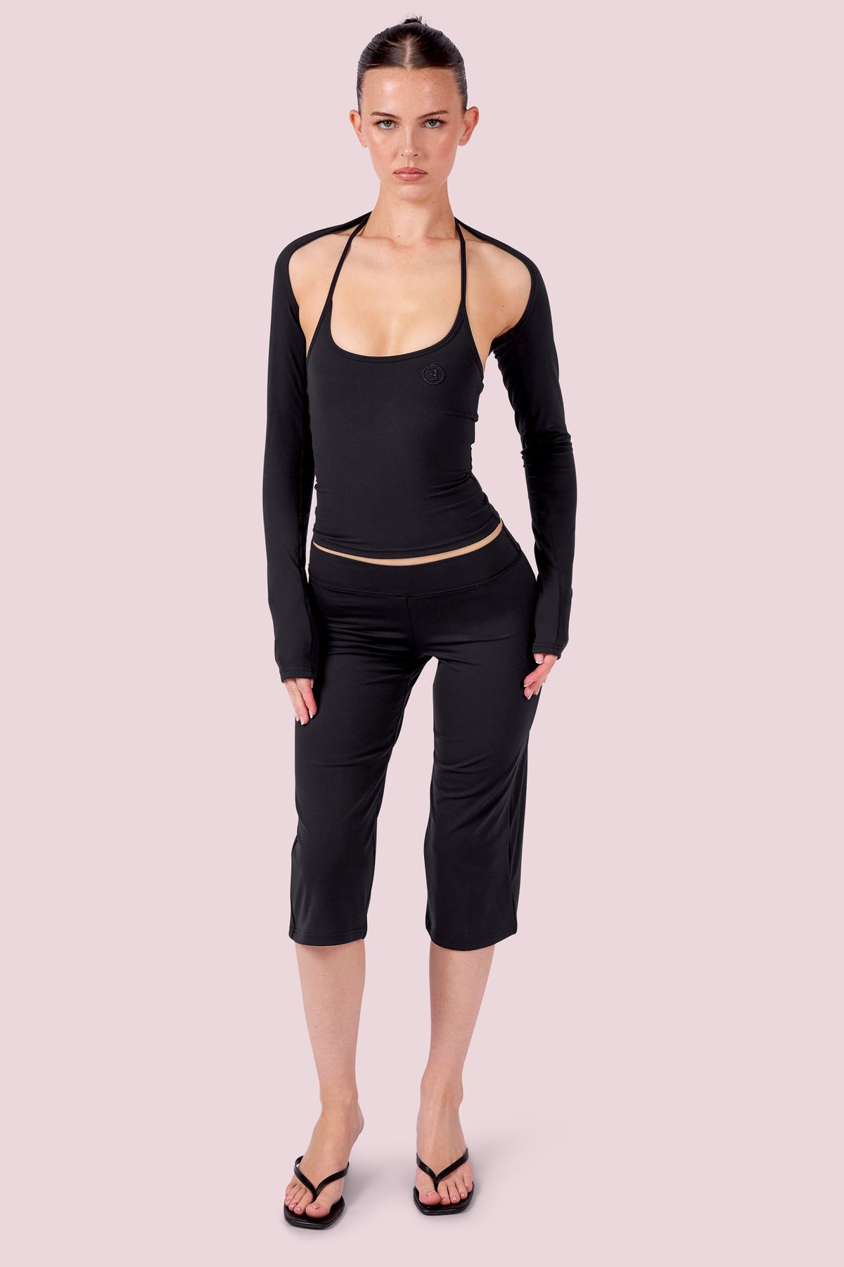 EVERYBODY BASICS BOLERO (BLACK)