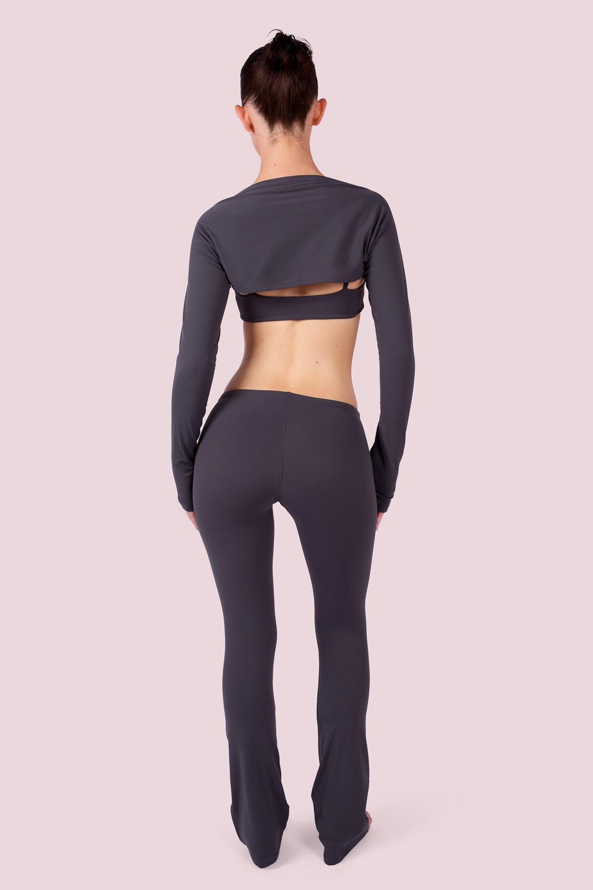EVERYBODY BASICS BOLERO (CHARCOAL)