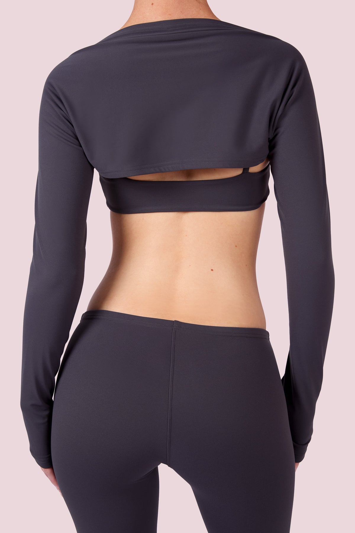 EVERYBODY BASICS BOLERO (CHARCOAL)