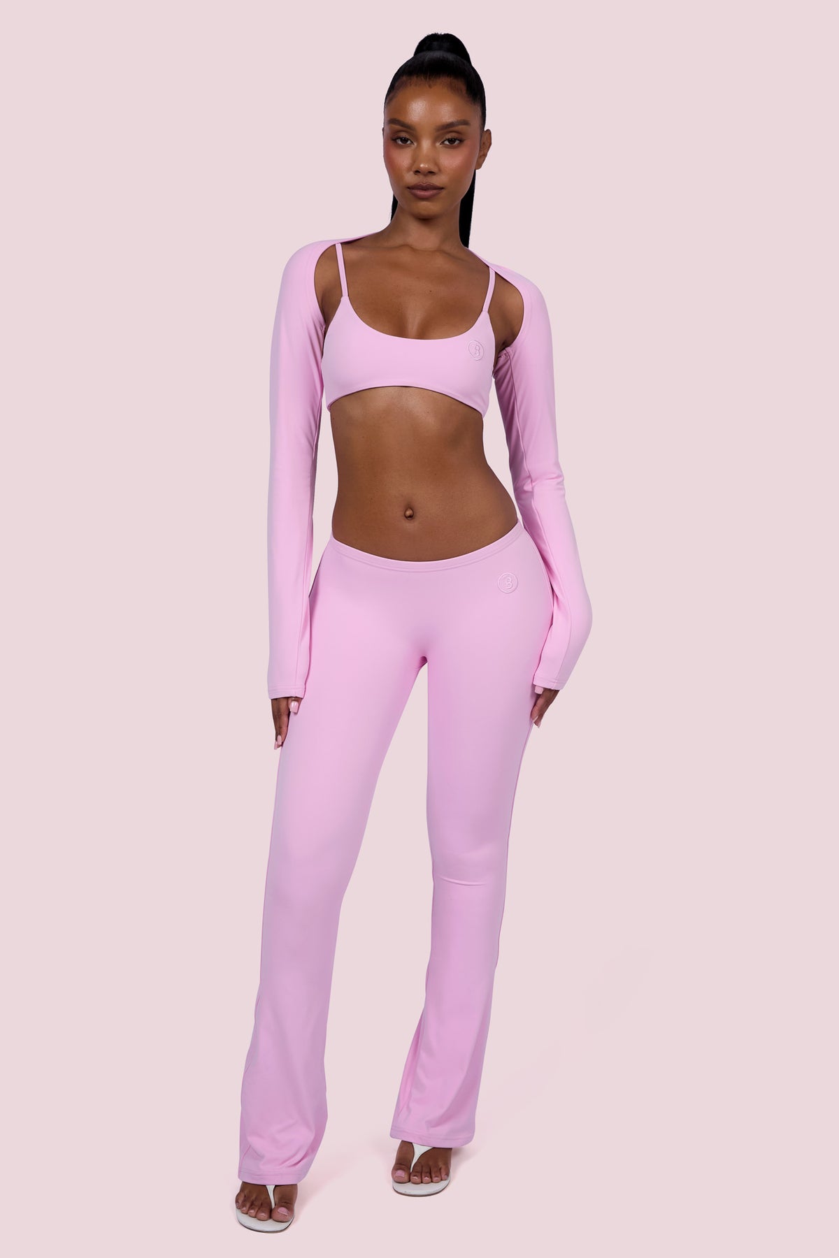 EVERYBODY BASICS BOLERO (LIGHT PINK)
