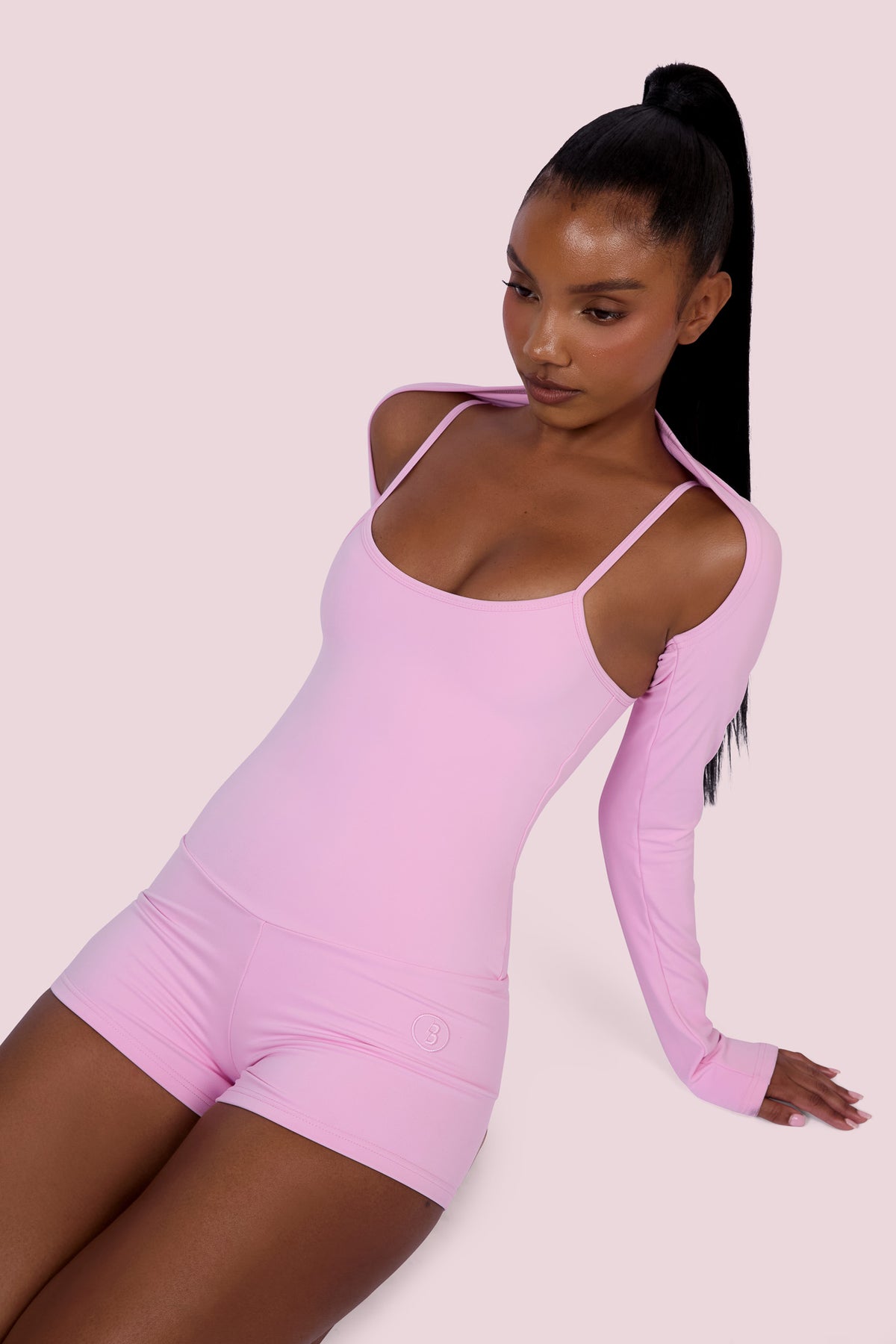 EVERYBODY BASICS BOLERO (LIGHT PINK)