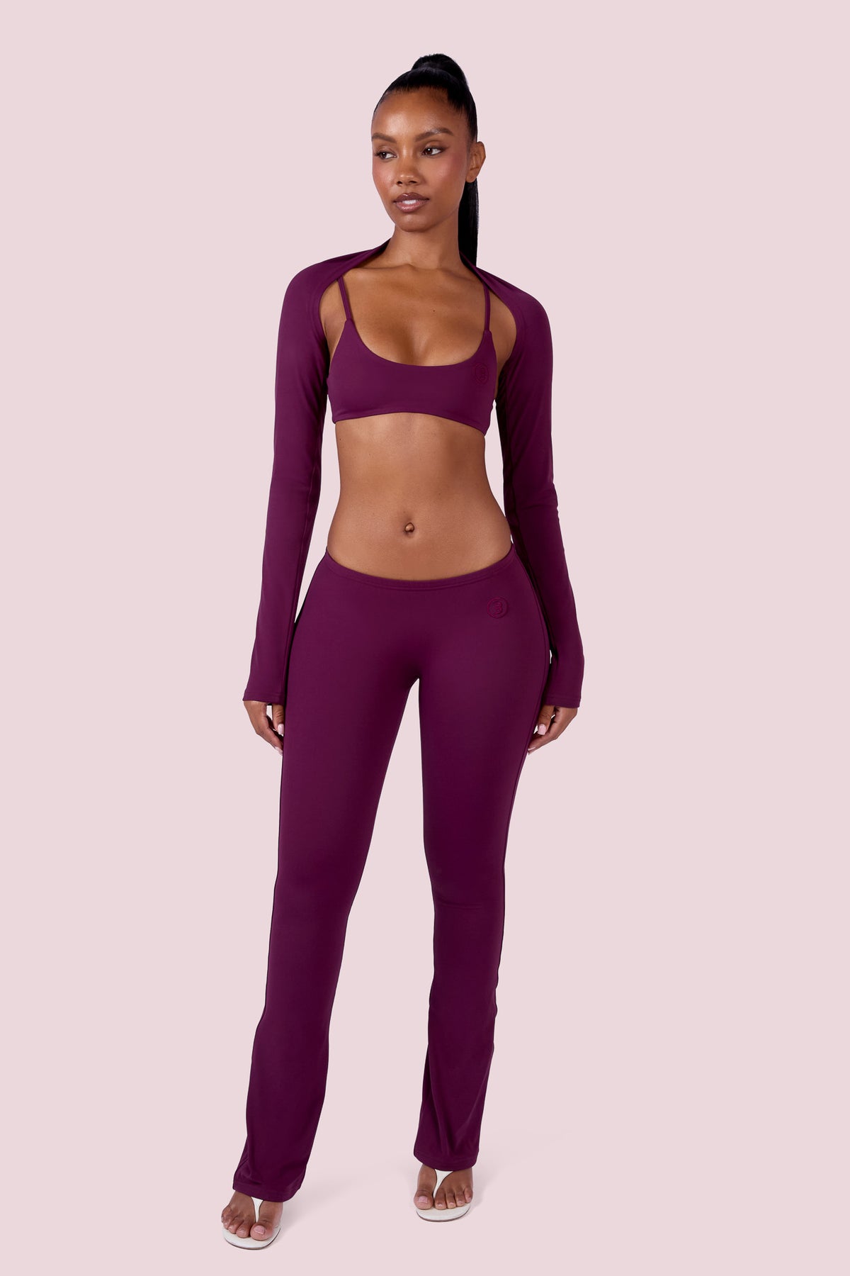 EVERYBODY BASICS BOLERO (GRAPE WINE)