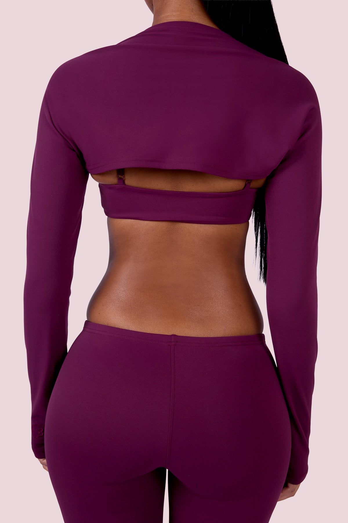 EVERYBODY BASICS BOLERO (GRAPE WINE)