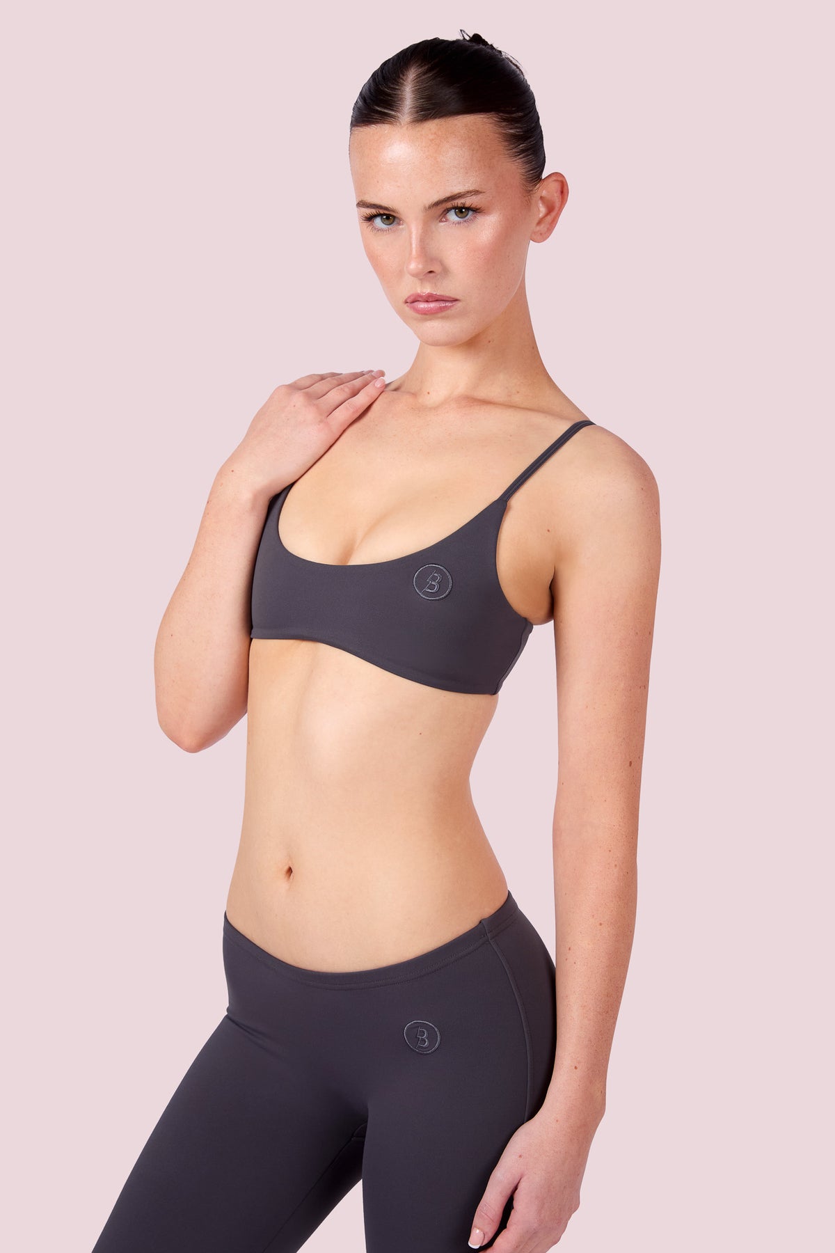 EVERYBODY BASICS BRALETTE (CHARCOAL)