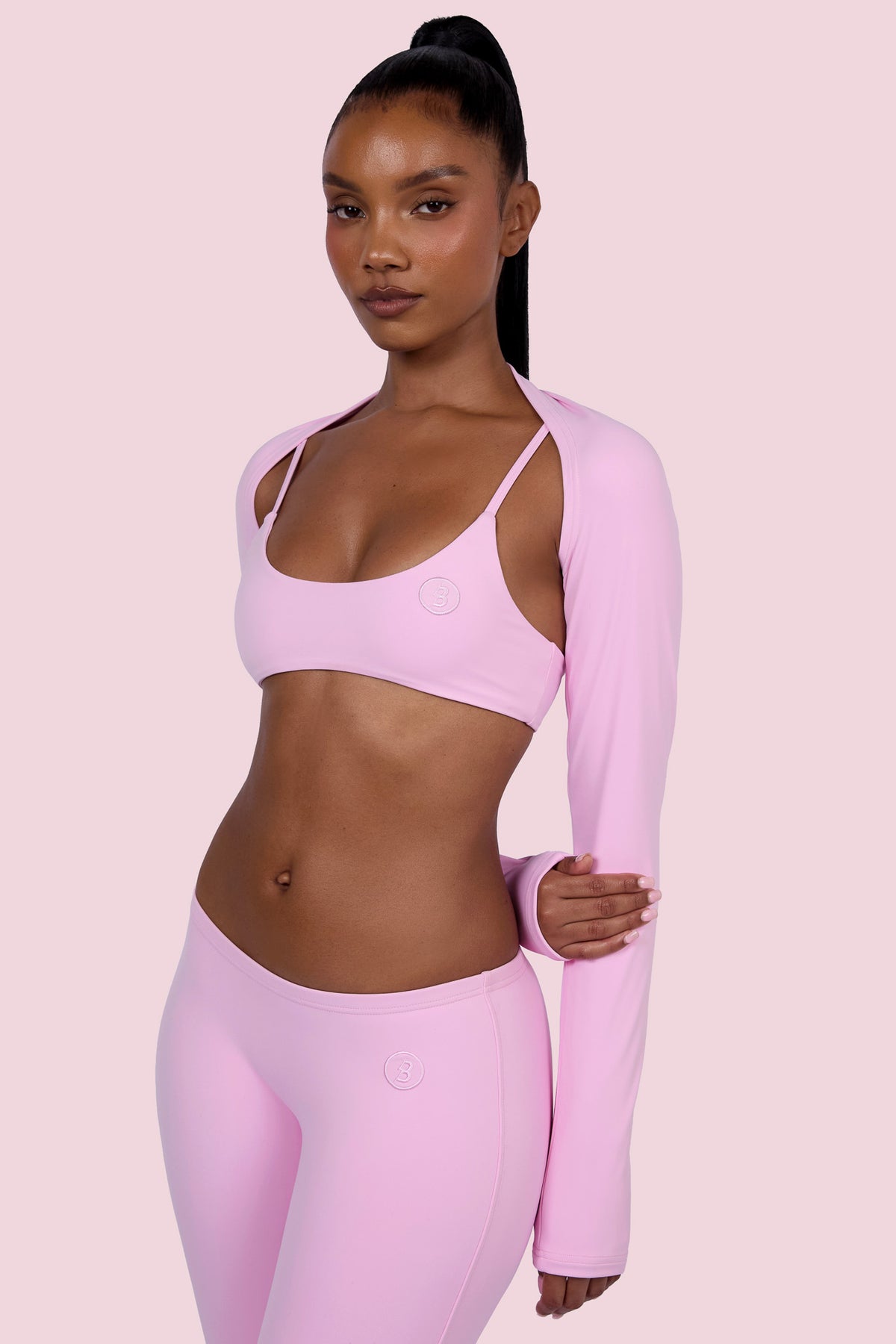 EVERYBODY BASICS BRALETTE (LIGHT PINK)