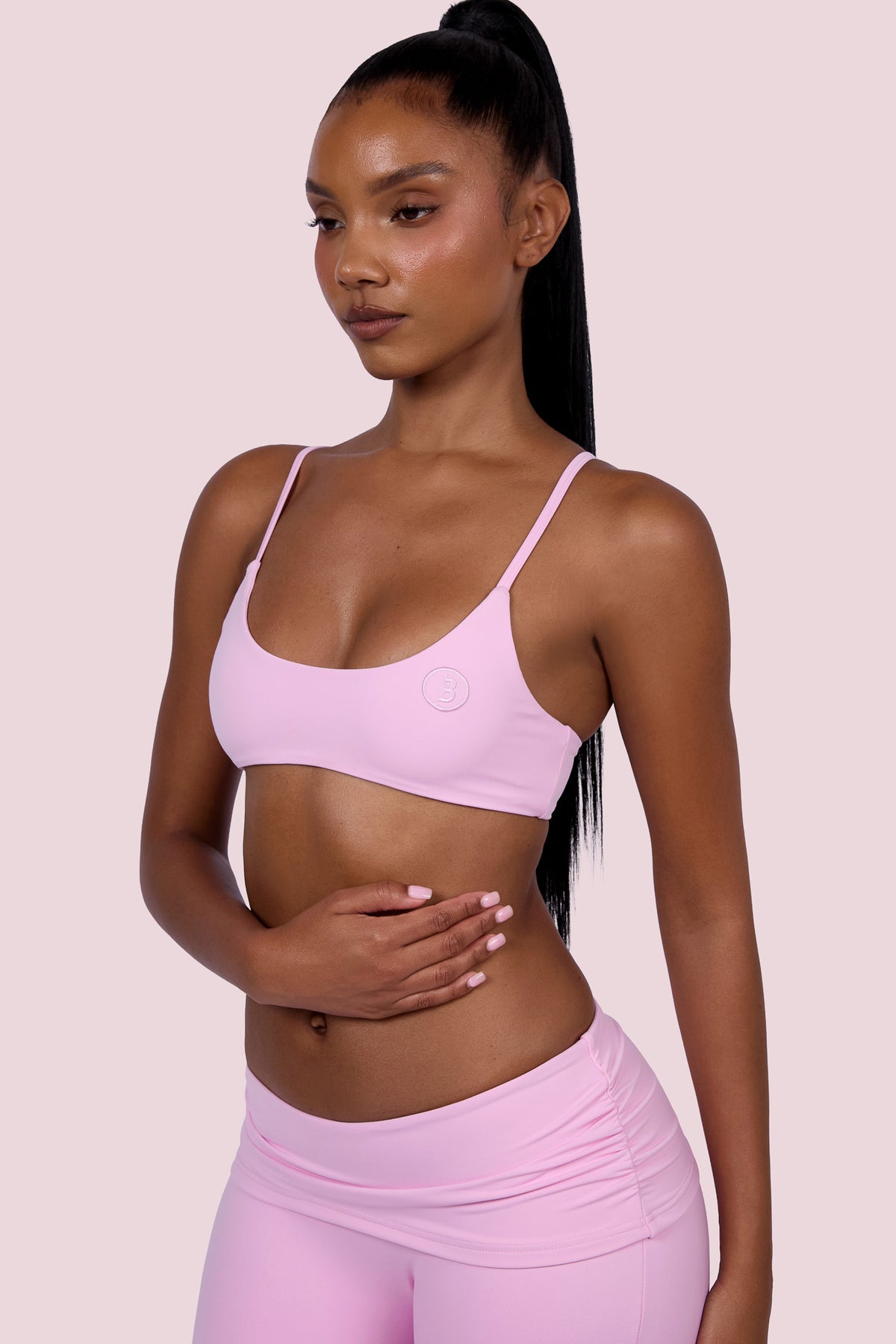 EVERYBODY BASICS BRALETTE (LIGHT PINK)