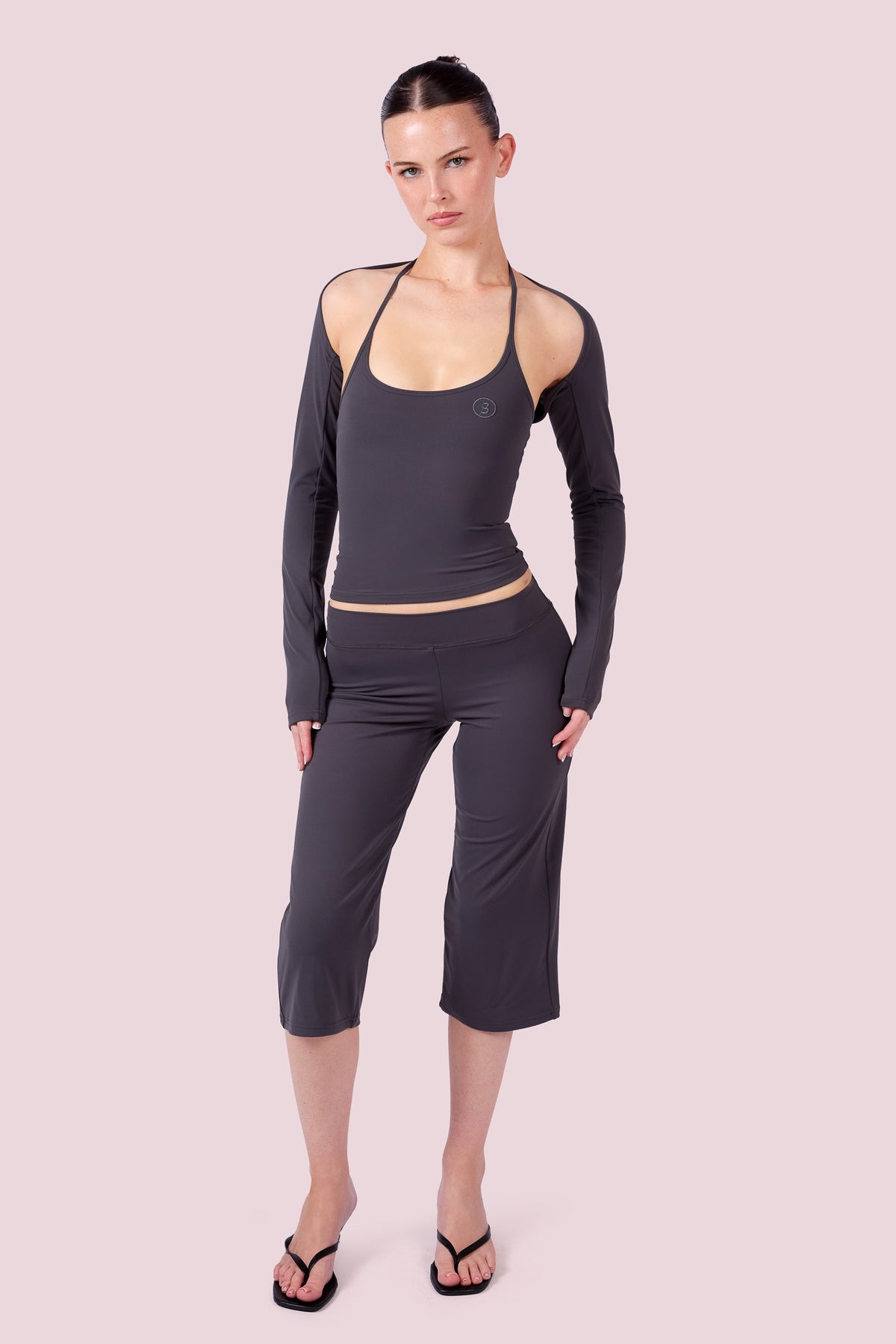 EVERYBODY BASICS GAUCHOS (CHARCOAL)