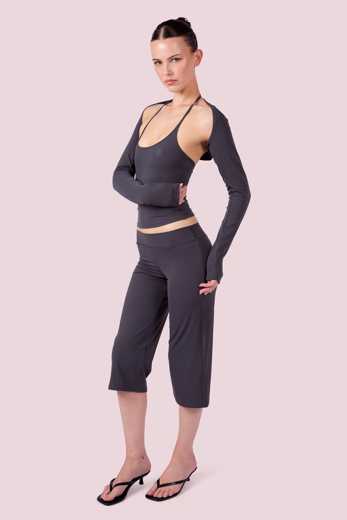 EVERYBODY BASICS GAUCHOS (CHARCOAL)