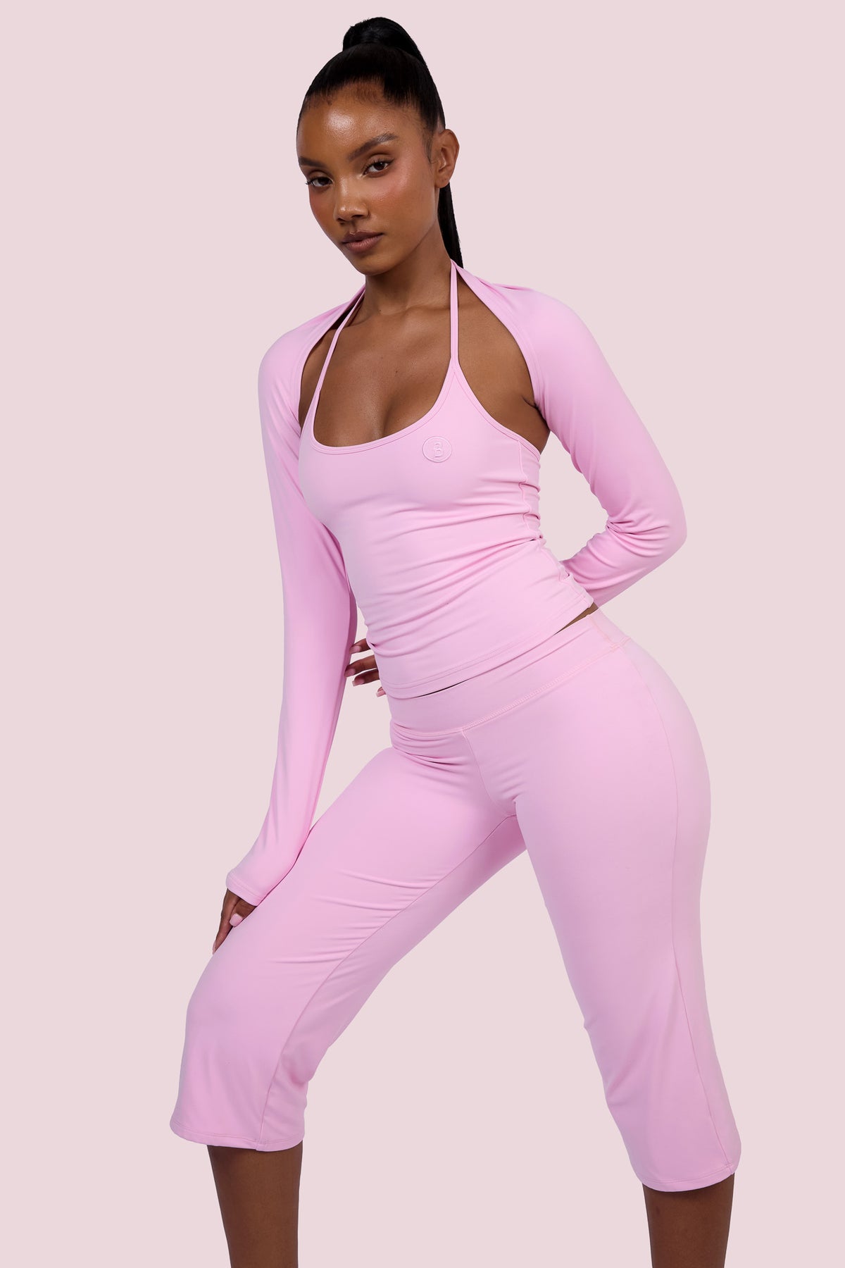 EVERYBODY BASICS GAUCHOS (LIGHT PINK)