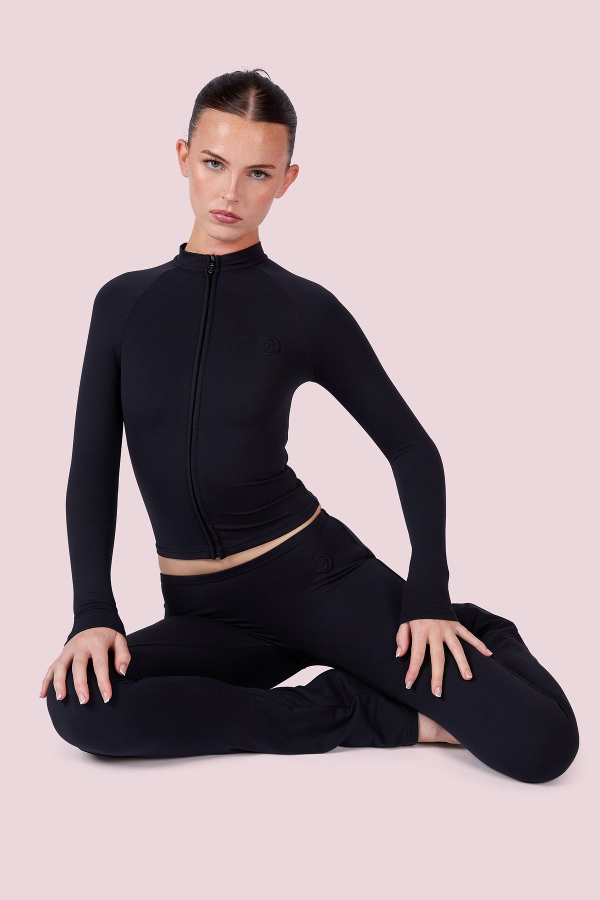 EVERYBODY BASICS LOW WAISTED LEGGINGS (BLACK)