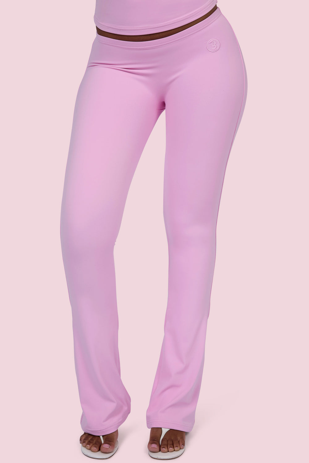 EVERYBODY BASICS LOW WAISTED LEGGINGS (LIGHT PINK)