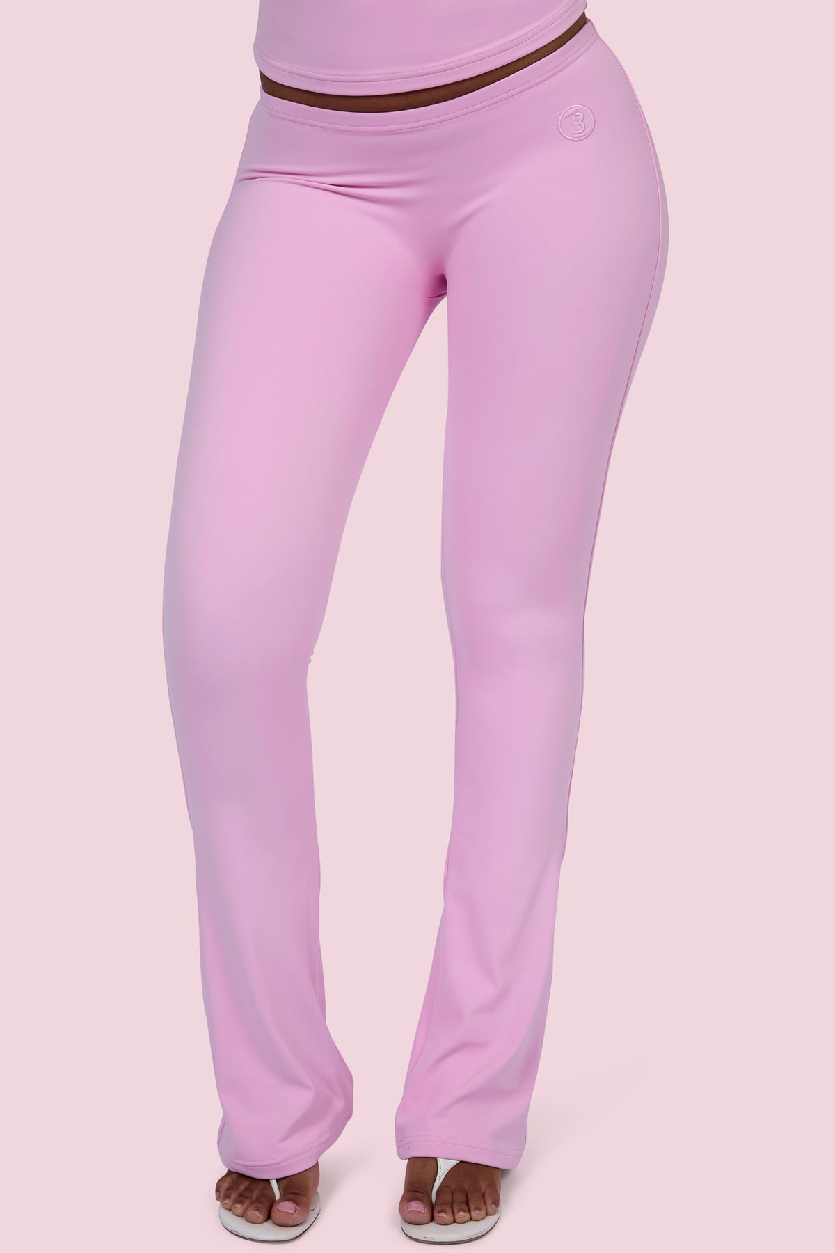 EVERYBODY BASICS LOW WAISTED LEGGINGS (LIGHT PINK)