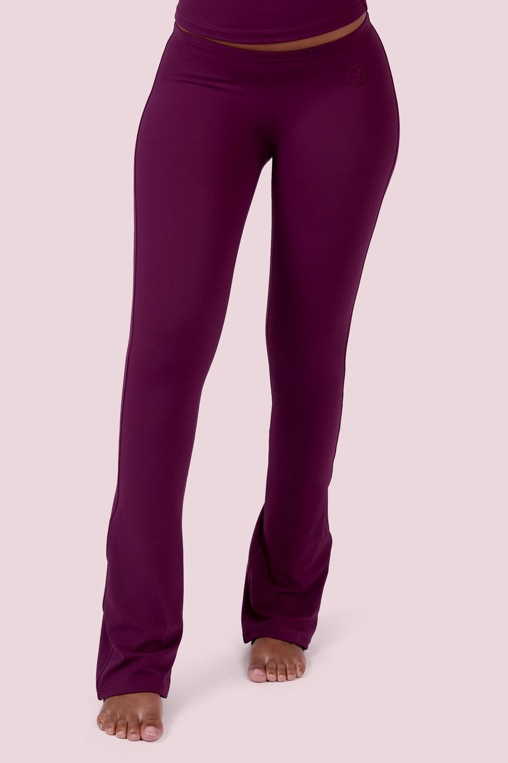 EVERYBODY BASICS LOW WAISTED LEGGINGS (GRAPE WINE)