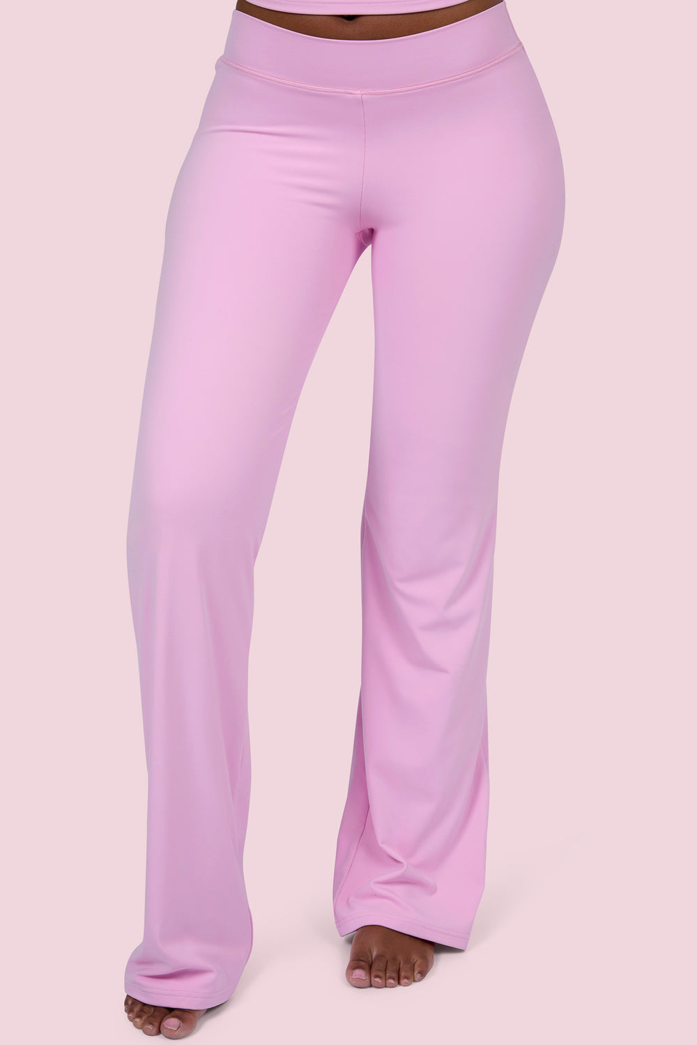 EVERYBODY BASICS MID-RISE PANTS (LIGHT PINK)