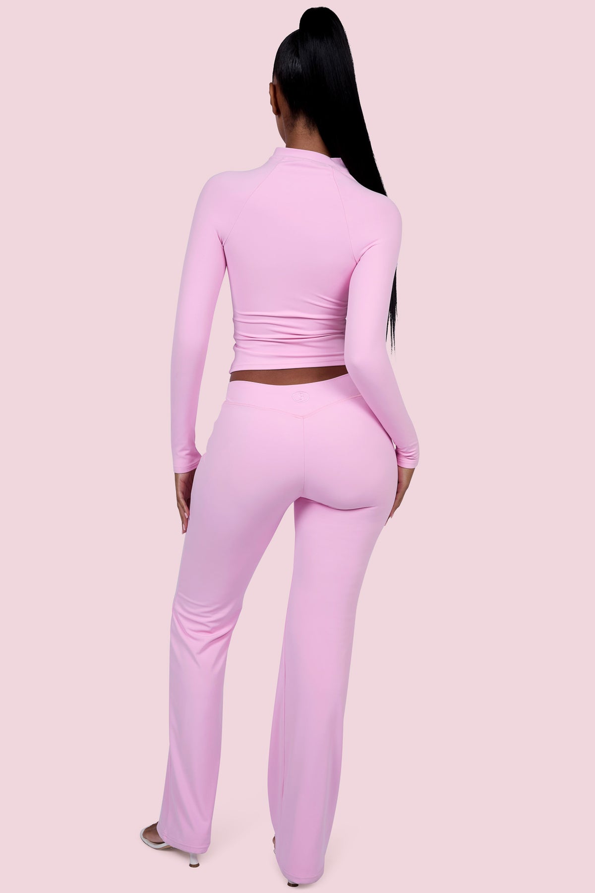 EVERYBODY BASICS MID-RISE PANTS (LIGHT PINK)