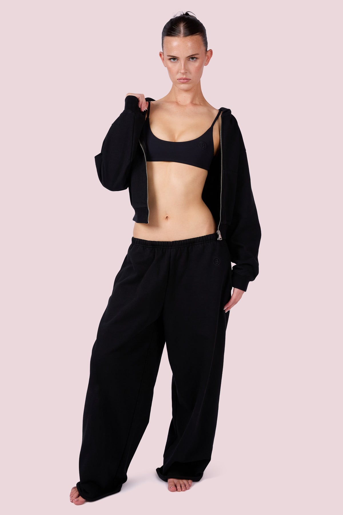 EVERYBODY BASICS SWEATPANTS (BLACK)