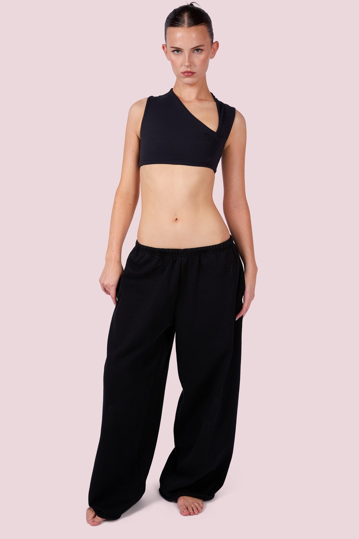 EVERYBODY BASICS SWEATPANTS (BLACK)