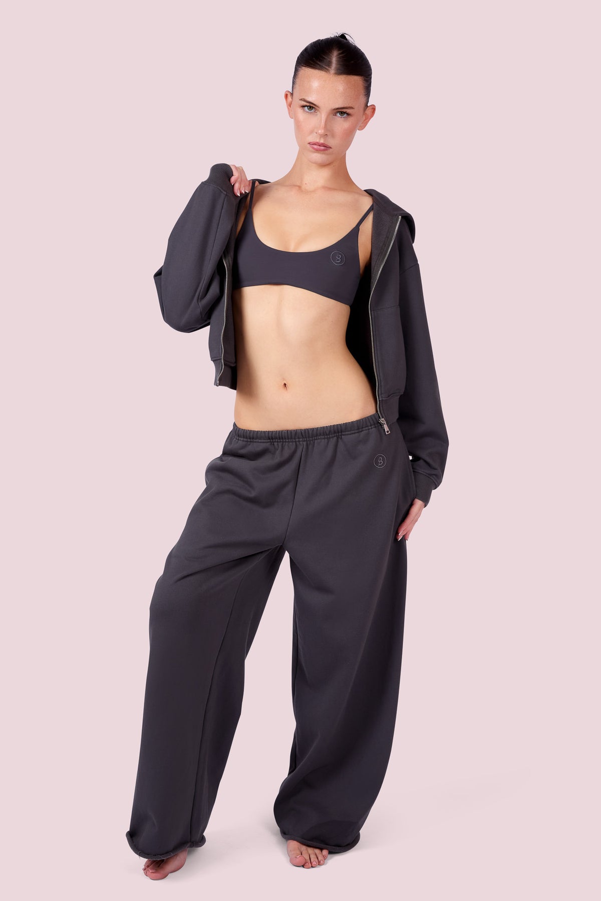 EVERYBODY BASICS SWEATPANTS (CHARCOAL)