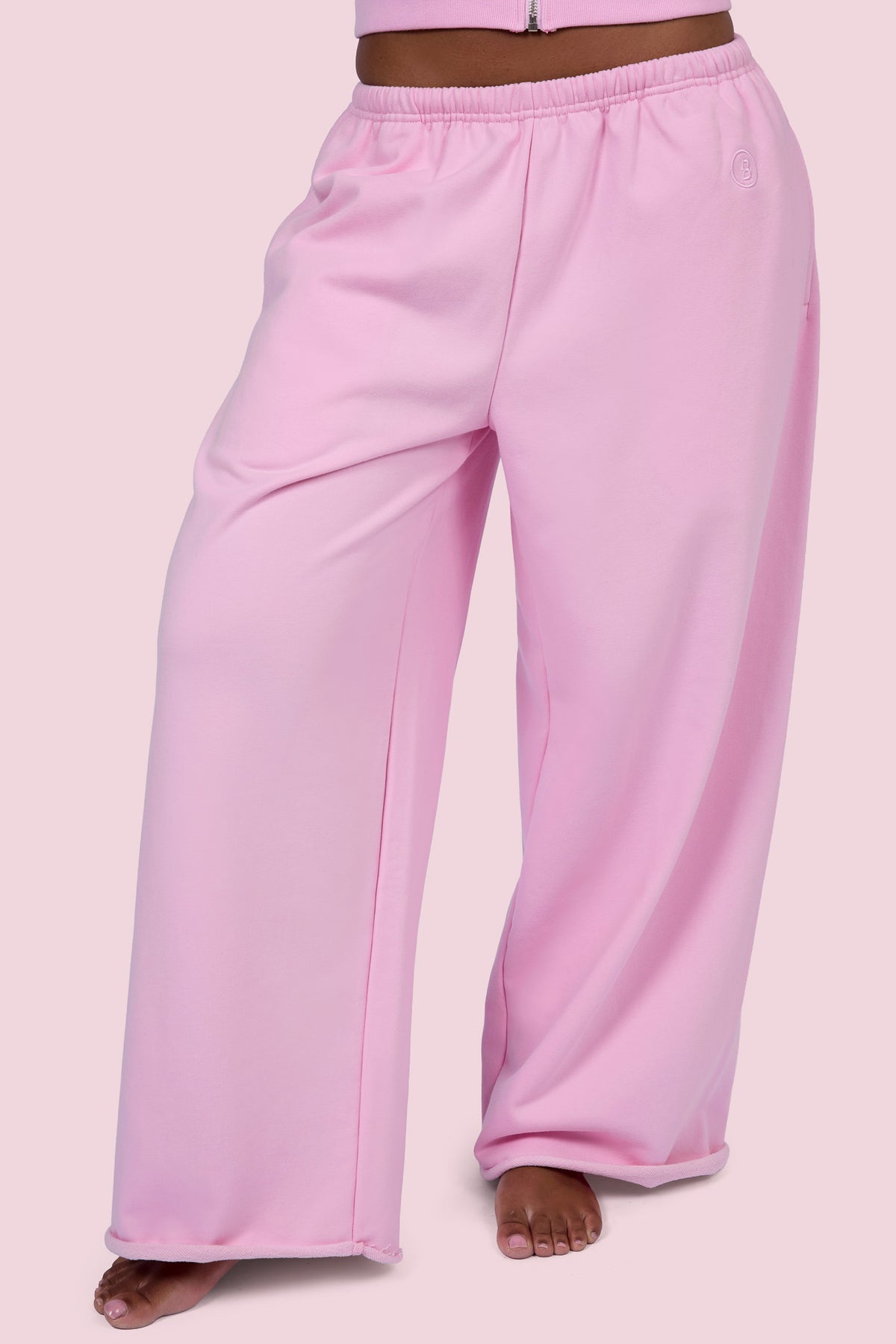 EVERYBODY BASICS SWEATPANTS (LIGHT PINK)