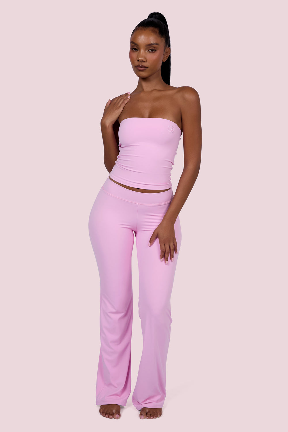 EVERYBODY BASICS TUBE TOP (LIGHT PINK)