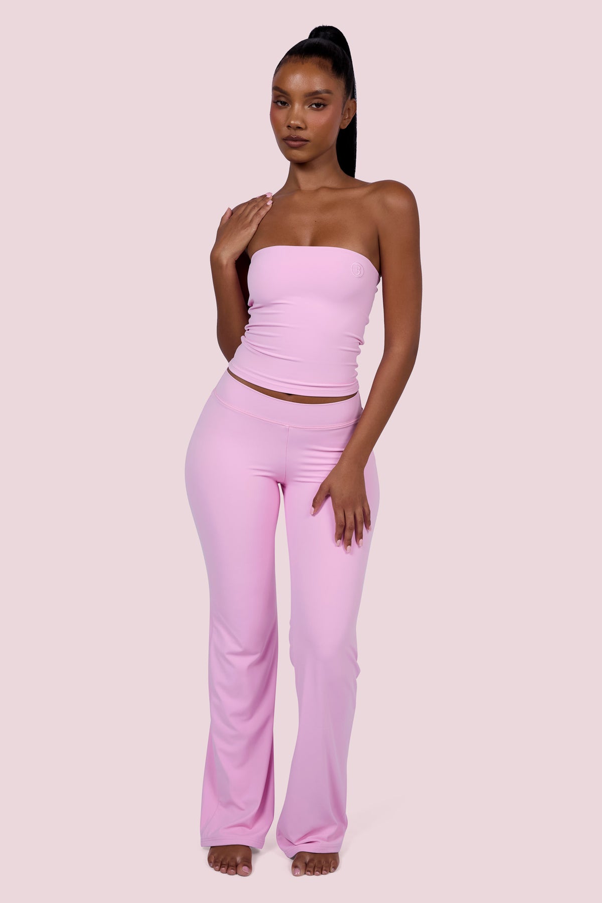 EVERYBODY BASICS TUBE TOP (LIGHT PINK)
