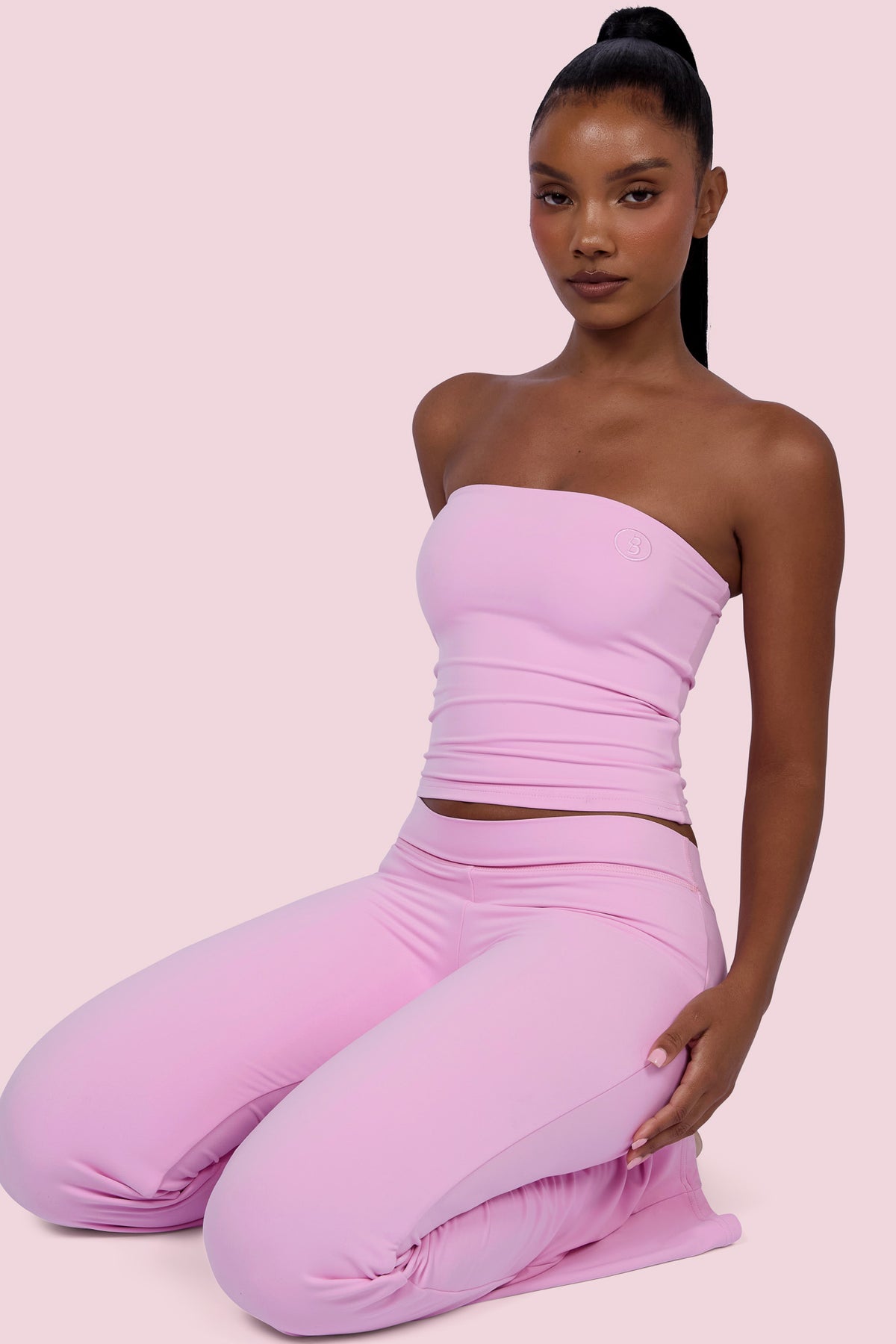 EVERYBODY BASICS TUBE TOP (LIGHT PINK)