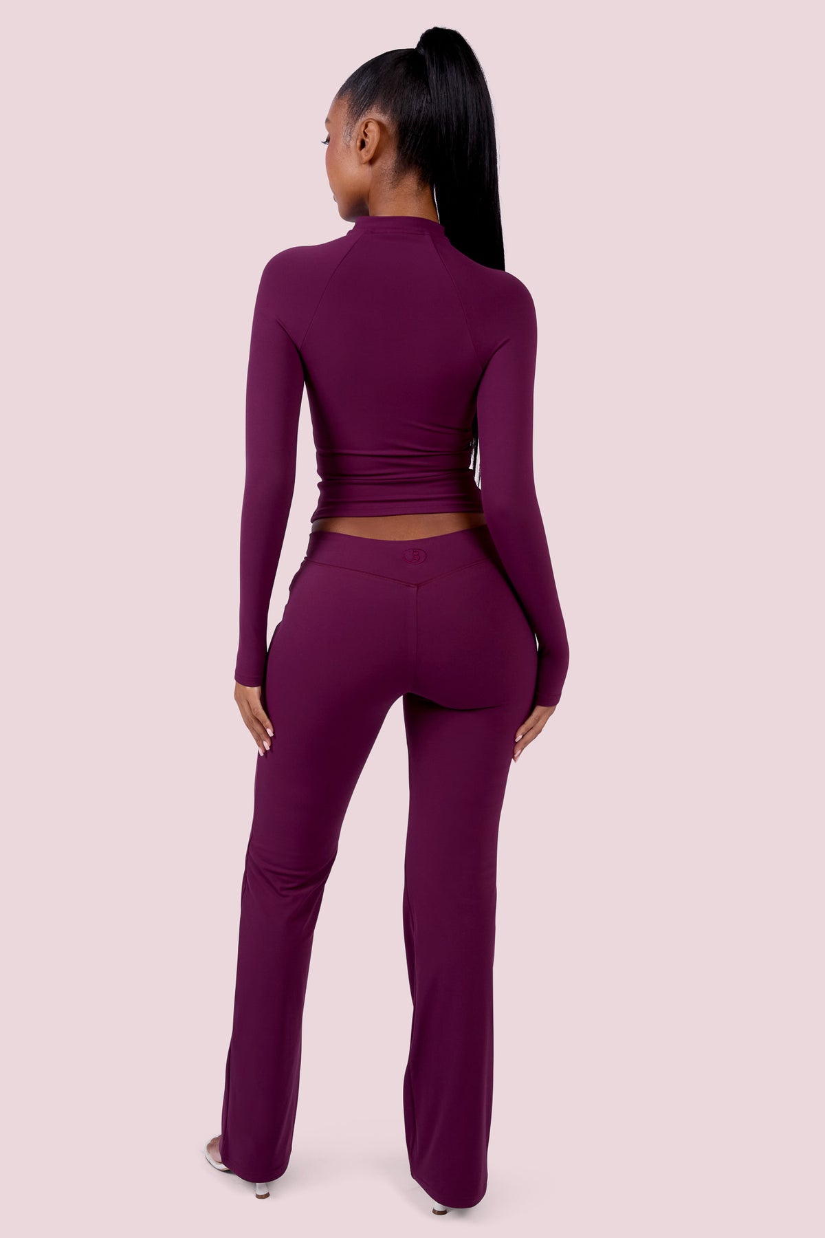 EVERYBODY BASICS ZIP UP (GRAPE WINE)