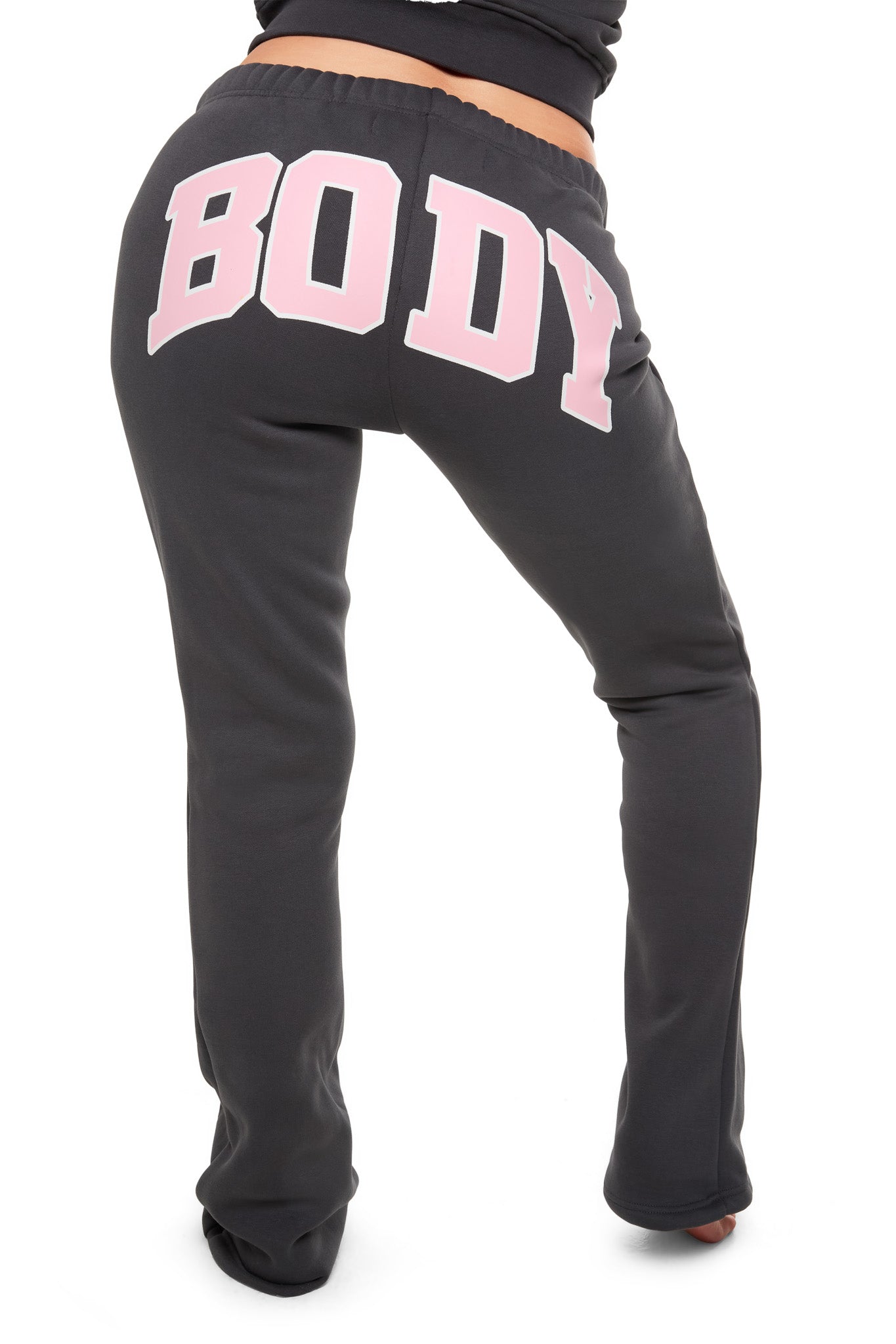 BACKSHOT SWEATPANTS 2.0 (CHARCOAL/PINK)