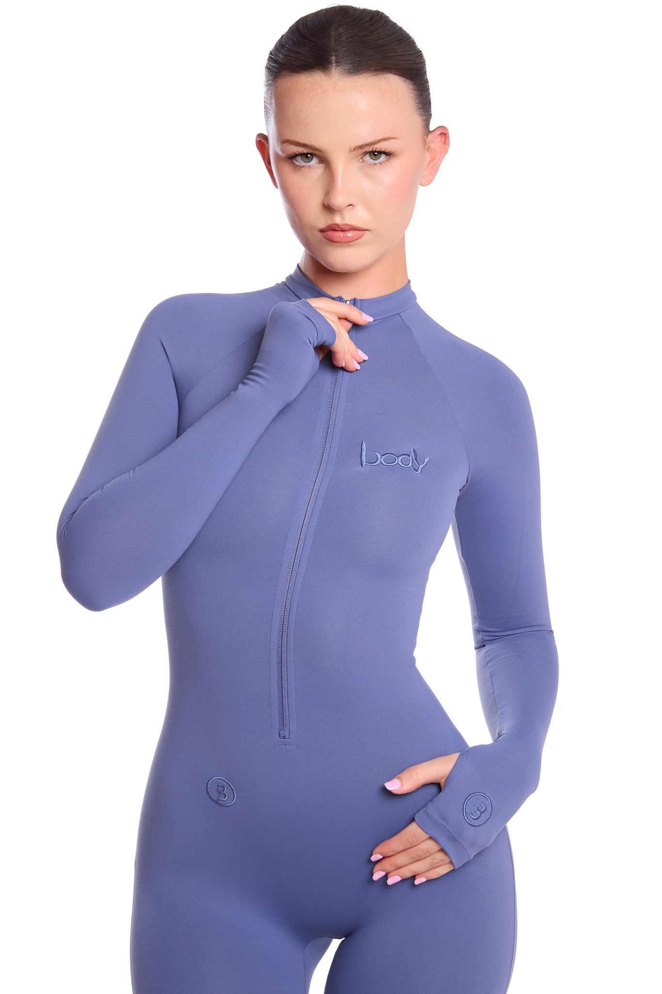 BASICS JUMPSUIT (SHARK BLUE)