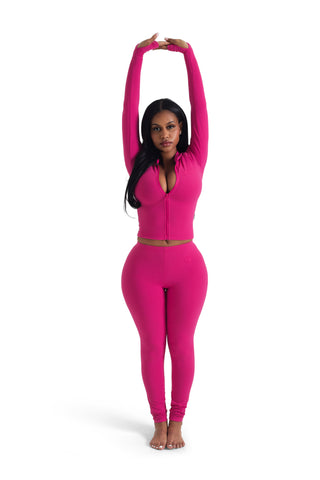 BASICS PANTS (FUCHSIA)