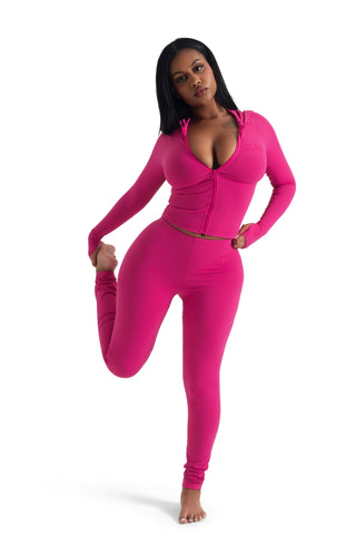 BASICS PANTS (FUCHSIA)