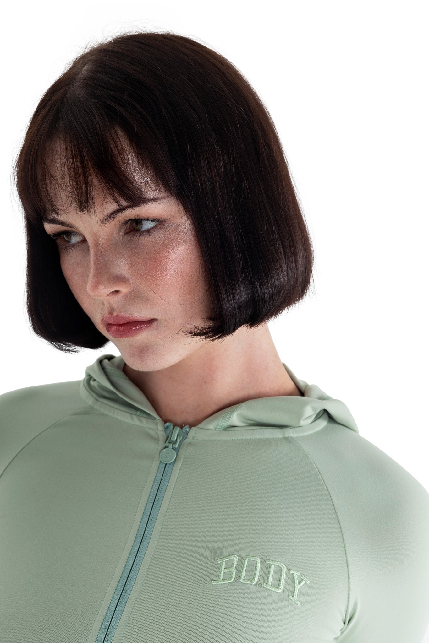 BASICS HOODIE (SAIGE GREEN)