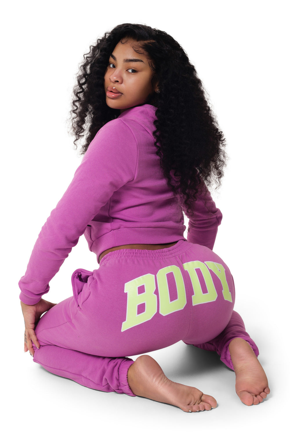 BACKSHOT SWEATPANT (MAGENTA)