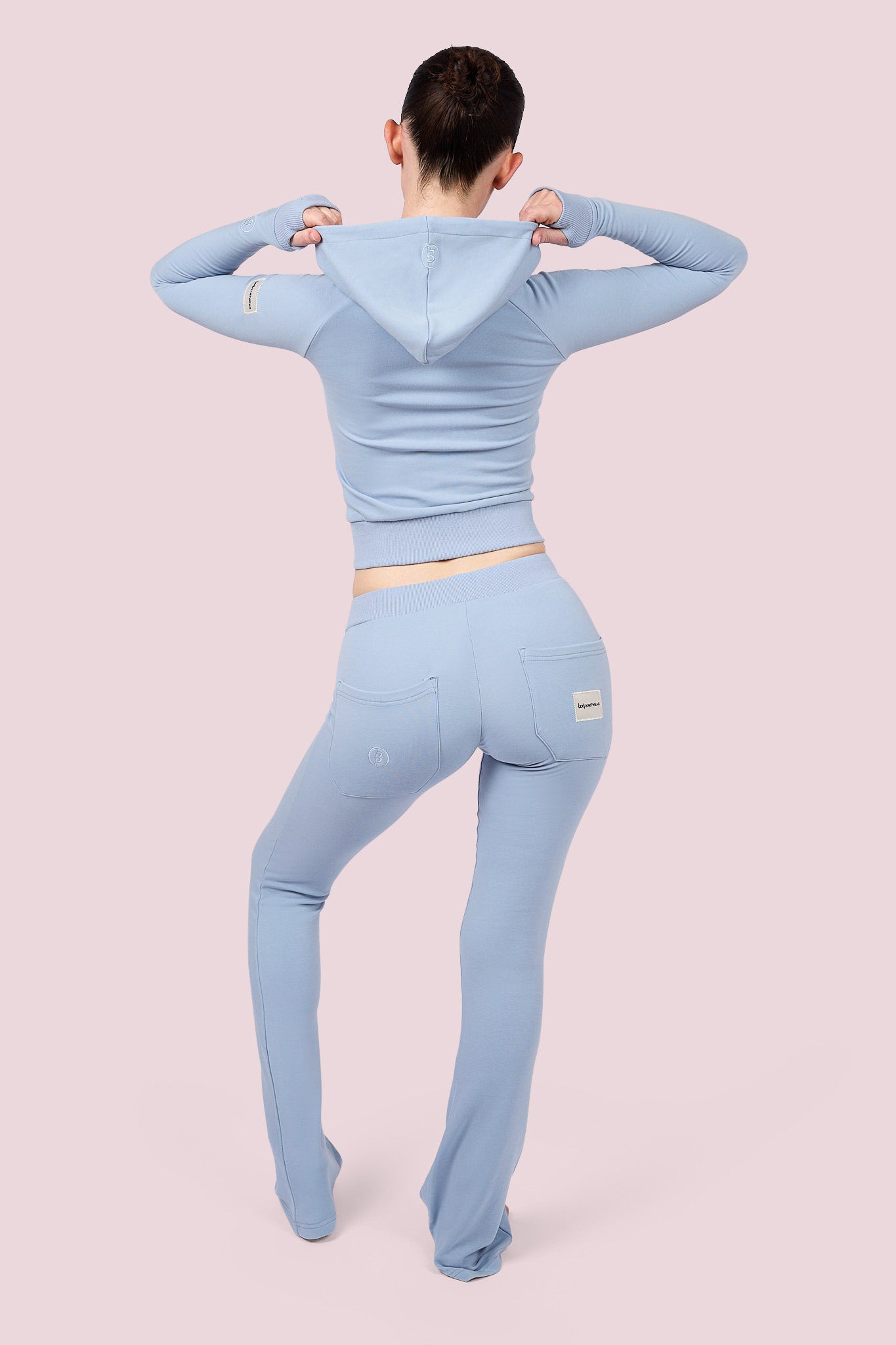 BODY KNITWEAR PANTS (POWDER BLUE)