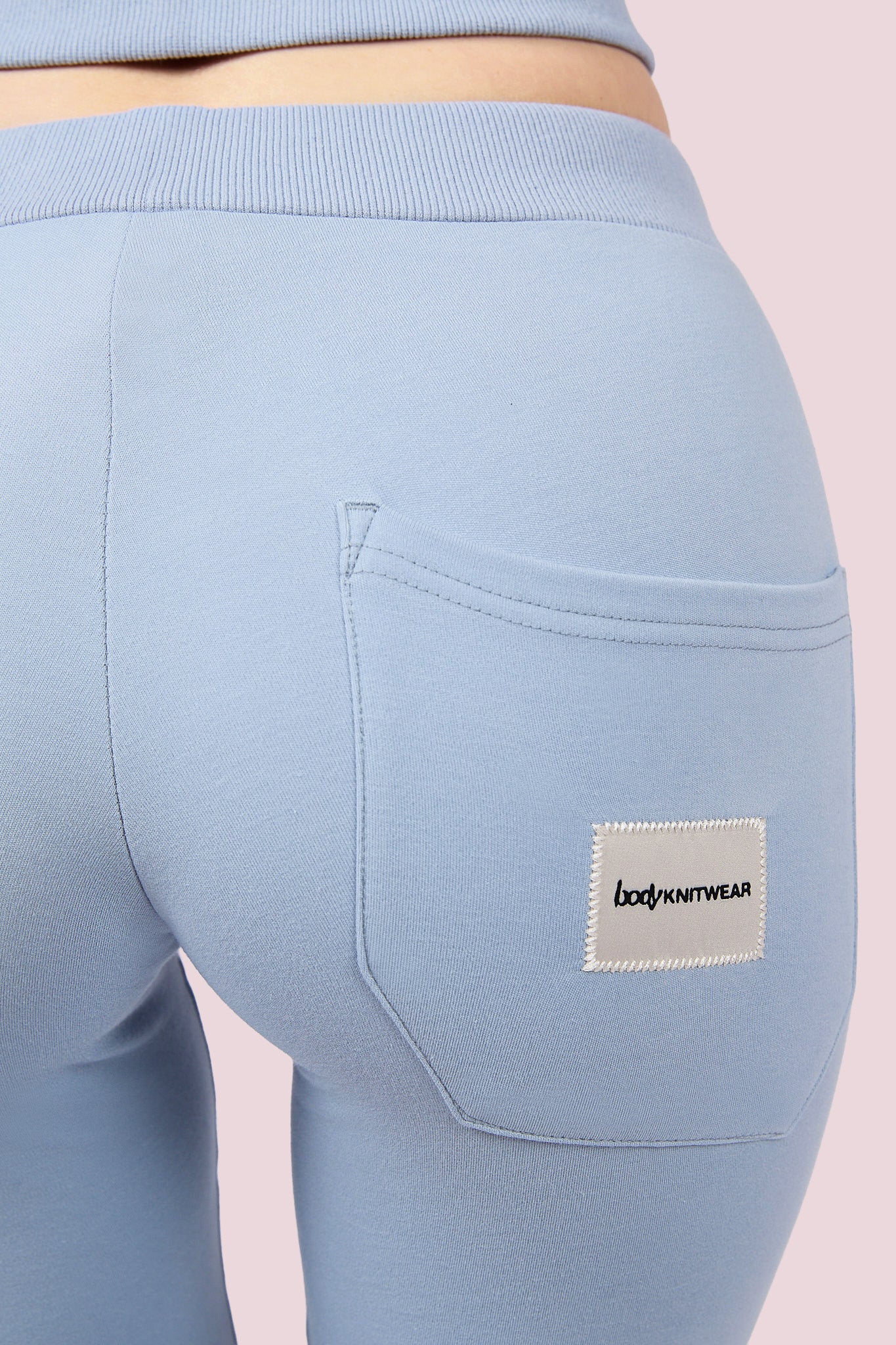 BODY KNITWEAR PANTS (POWDER BLUE)