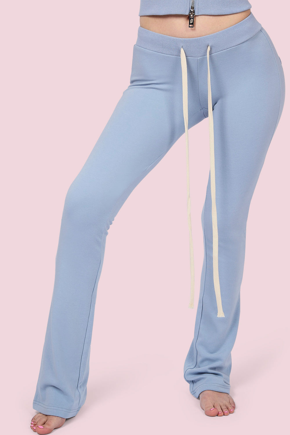 BODY KNITWEAR PANTS (POWDER BLUE)