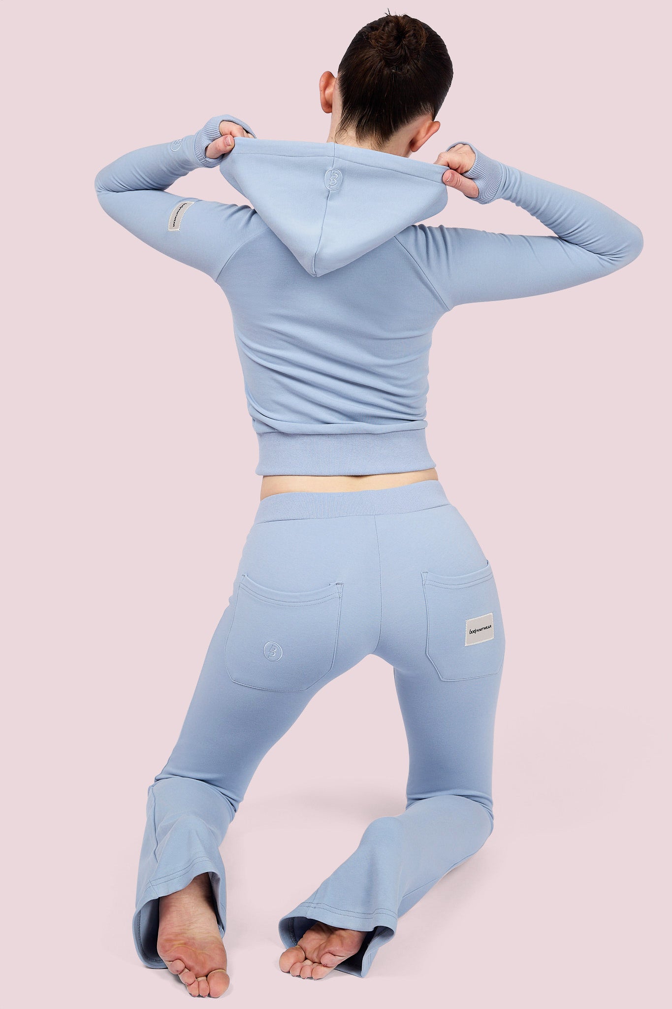 BODY KNITWEAR PANTS (POWDER BLUE)