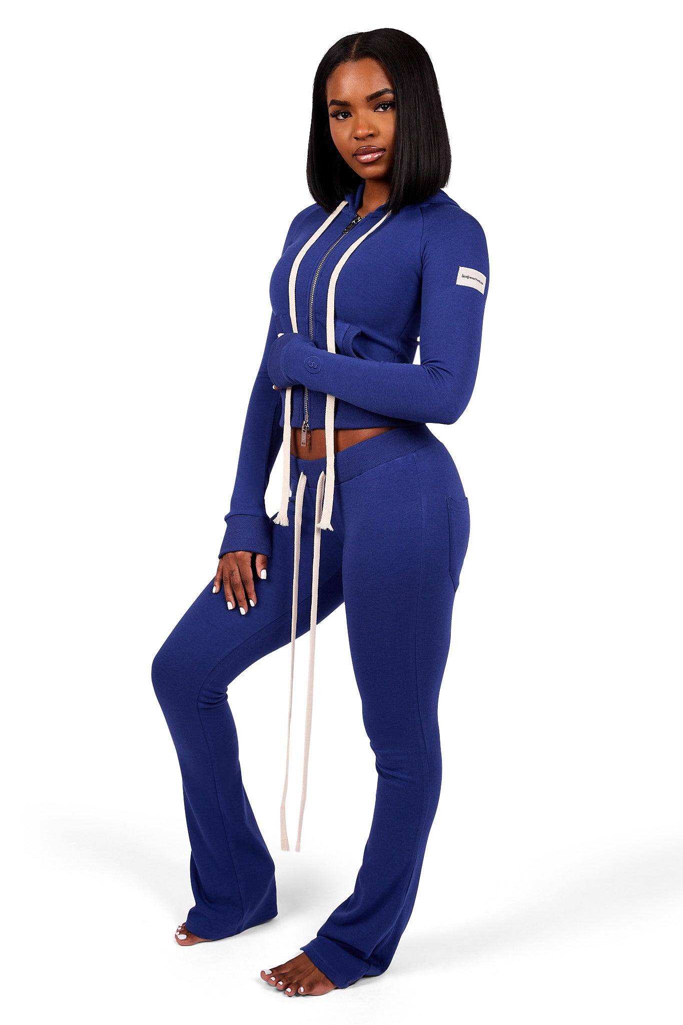 BODY KNITWEAR PANTS (COBALT BLUE)