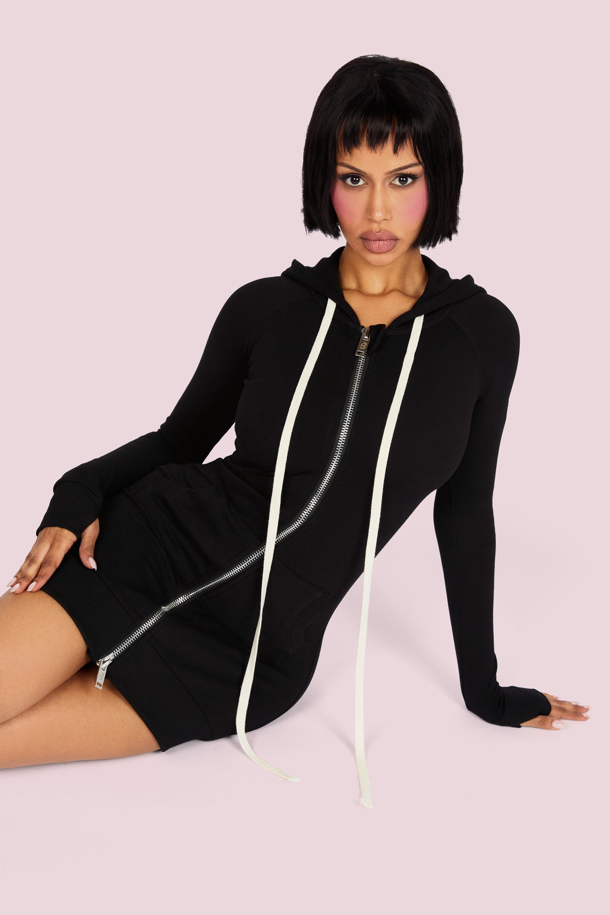 BODY KNITWEAR DRESS (BLACK)